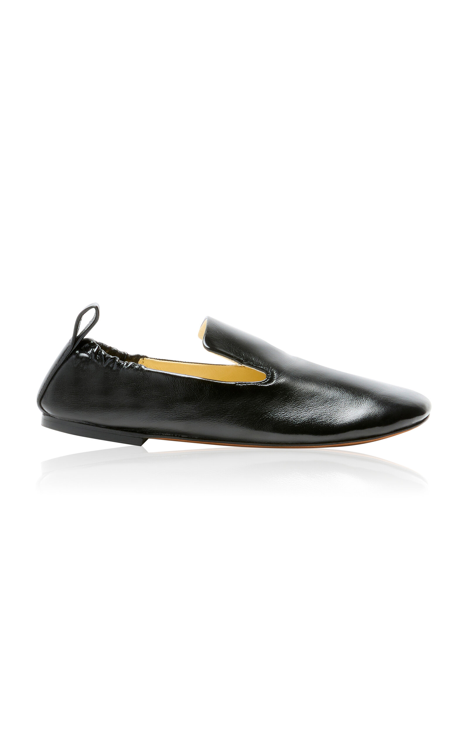 Shop Proenza Schouler Glove Nappa Leather Slippers In Black