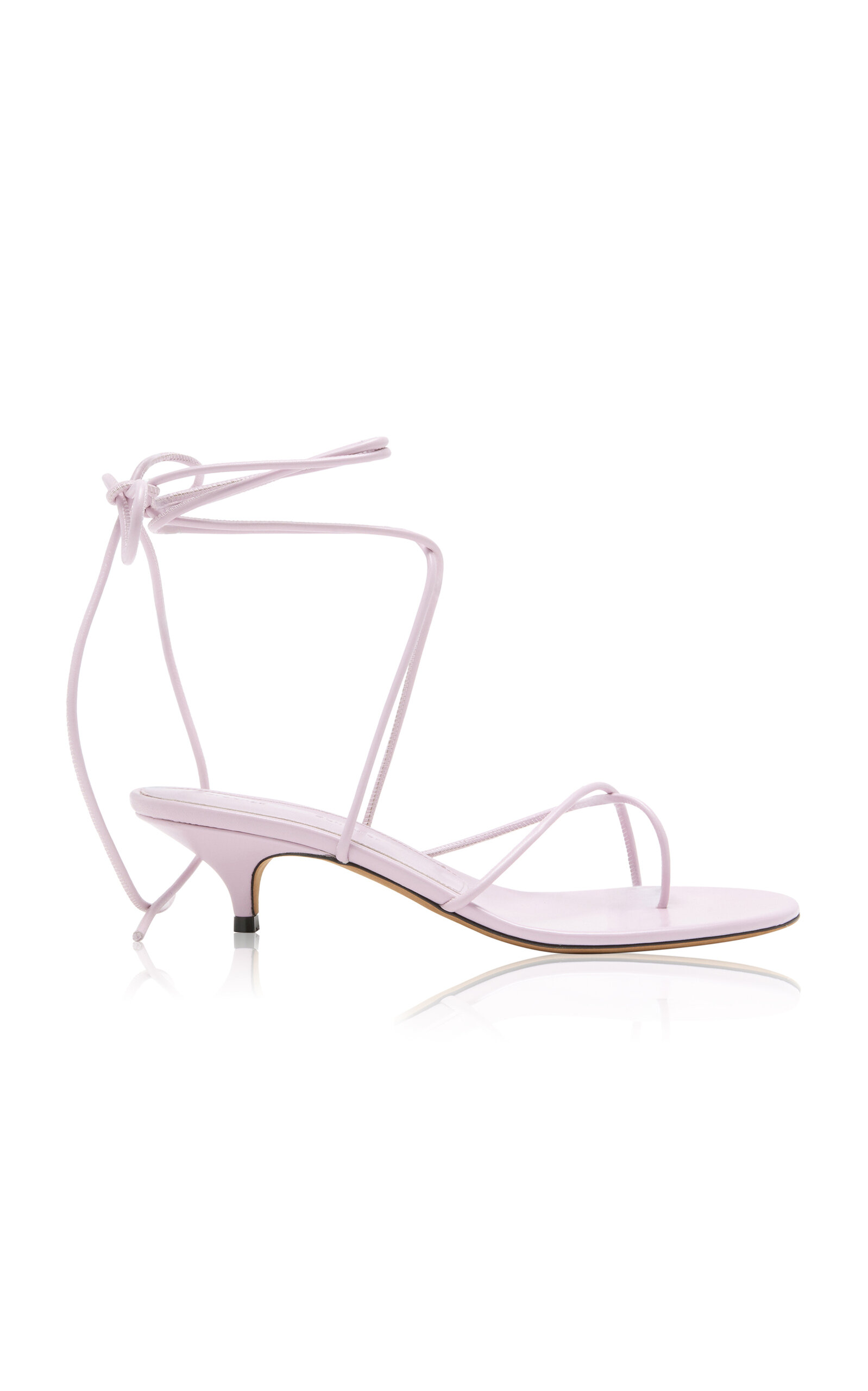 Proenza Schouler Slash Tie Leather Sandals