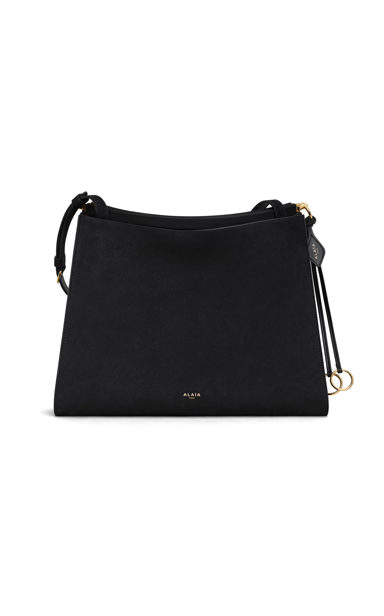 ALAÏA Le Click Medium Nubuck Bag