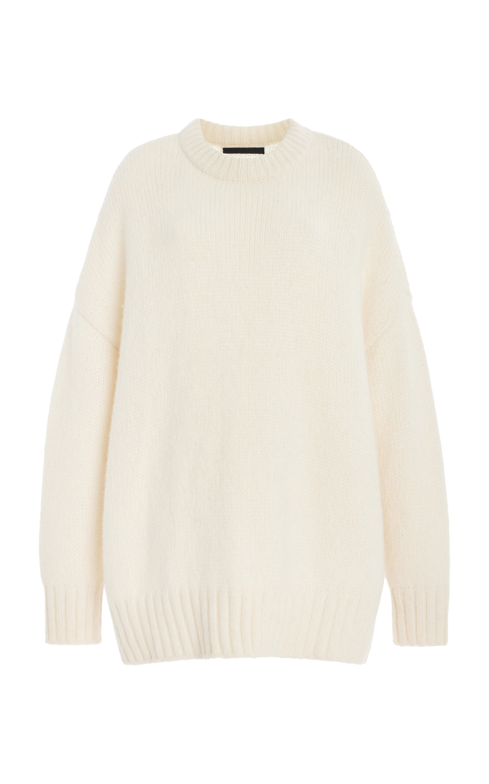 Jenni Kayne Cotton Fisherman Sweater In Ivory
