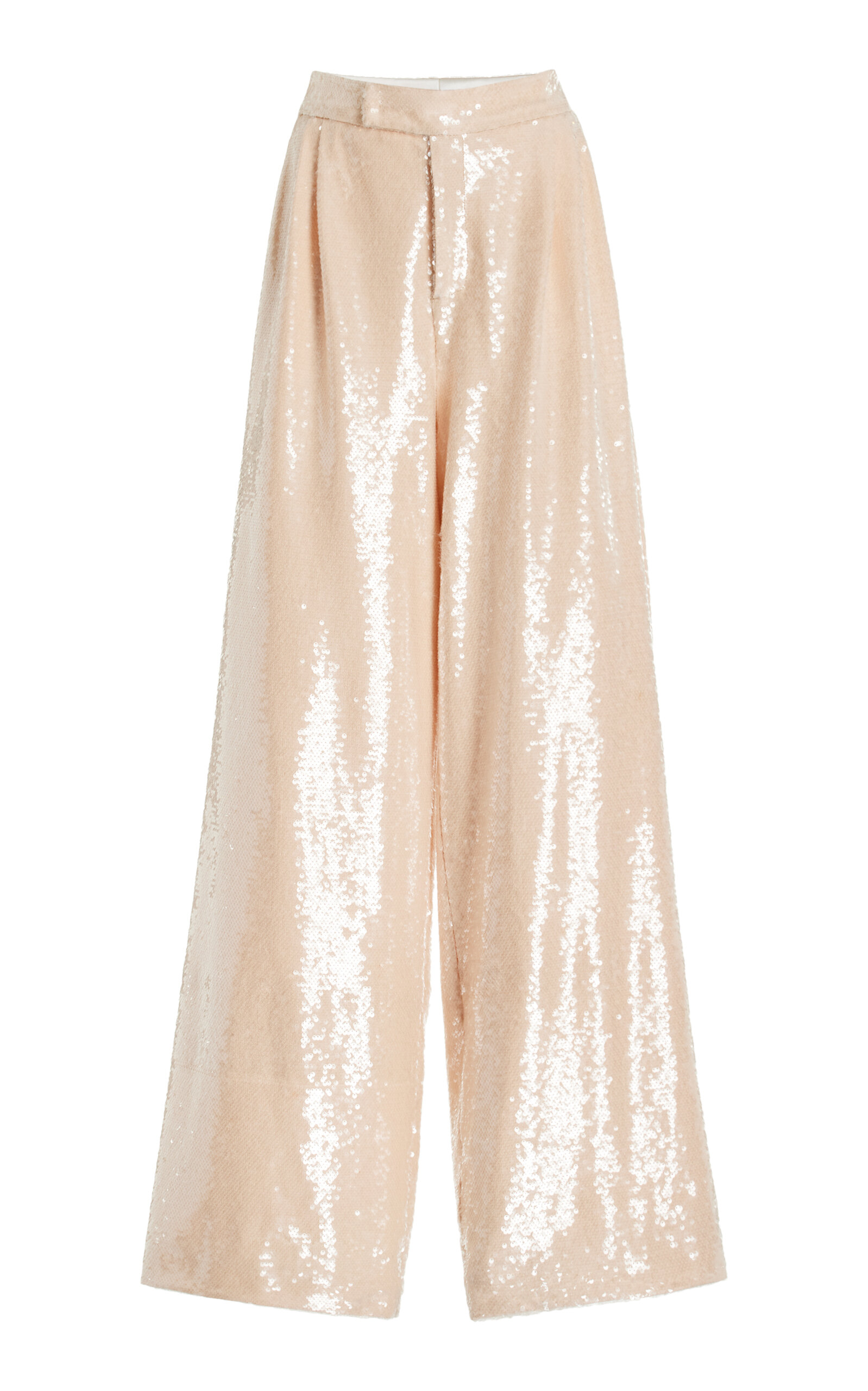 LaQuan Smith Oversized Tailored Pants - Ivory - XS