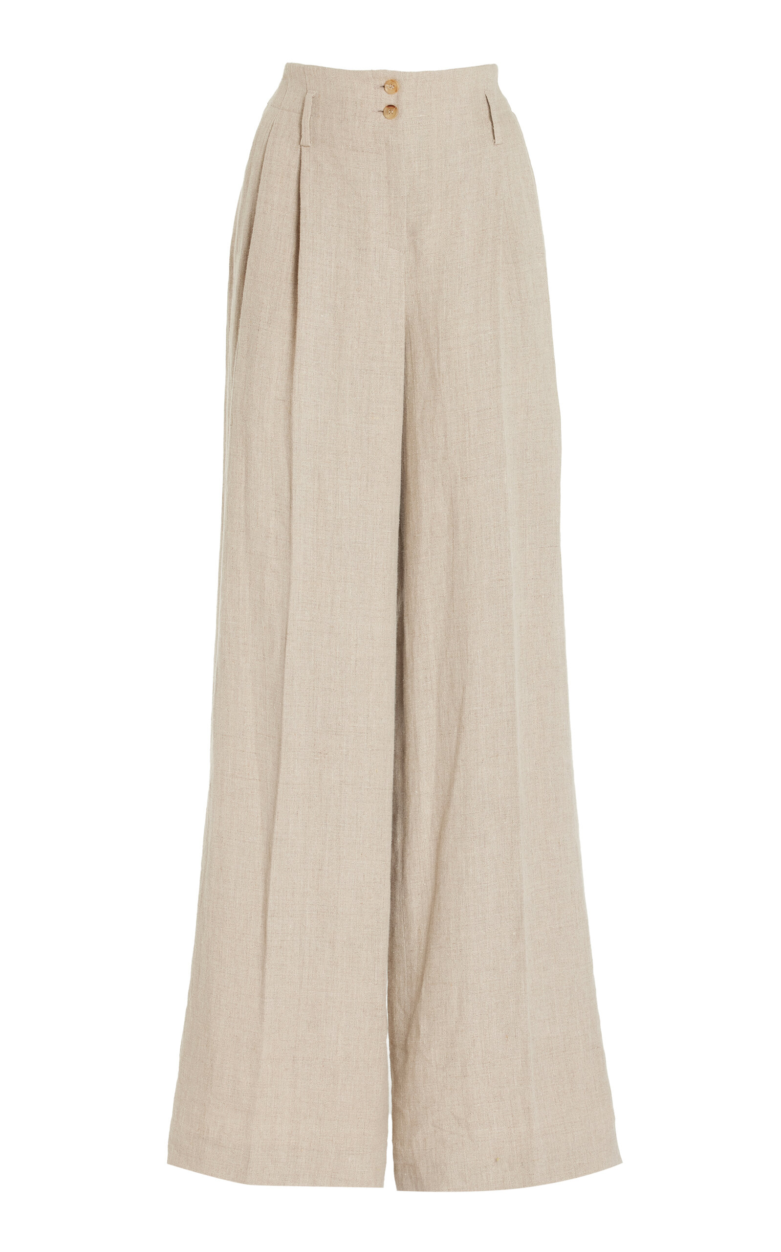 Oversized Pleated Trousers
