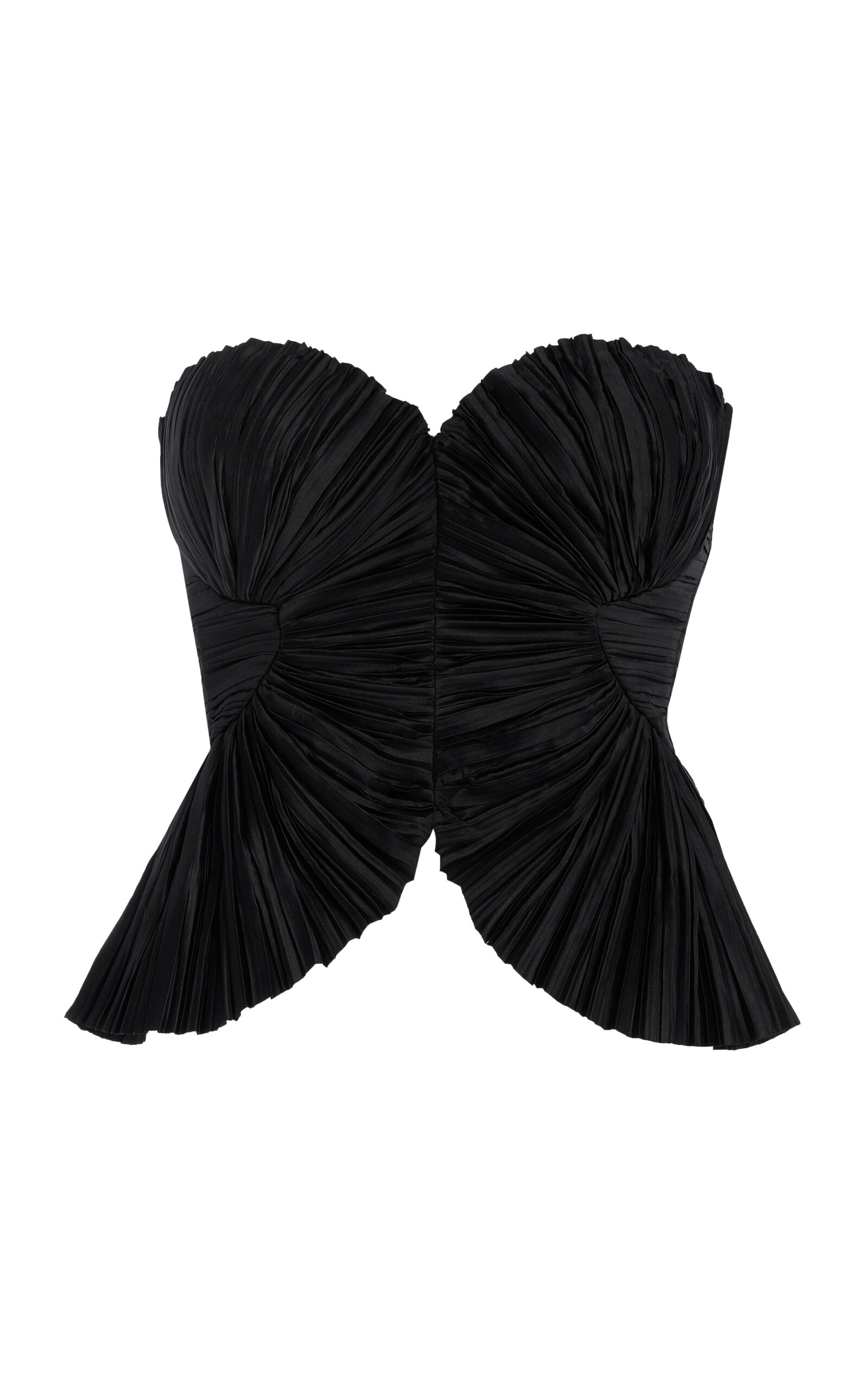 Cult Gaia Jace Plissé Top