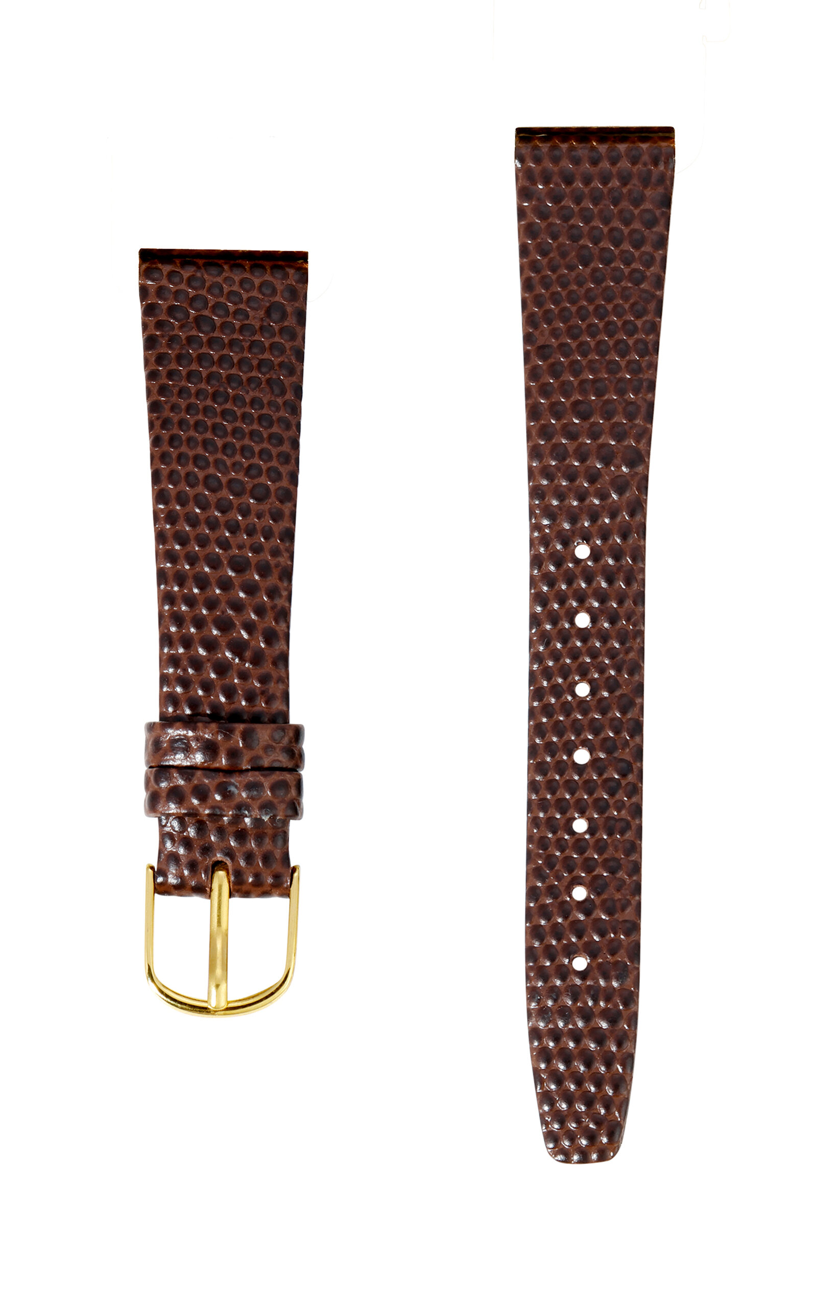 Heaven Mayhem Bruni Croc-Embossed Leather Watch Band - Brown - OS