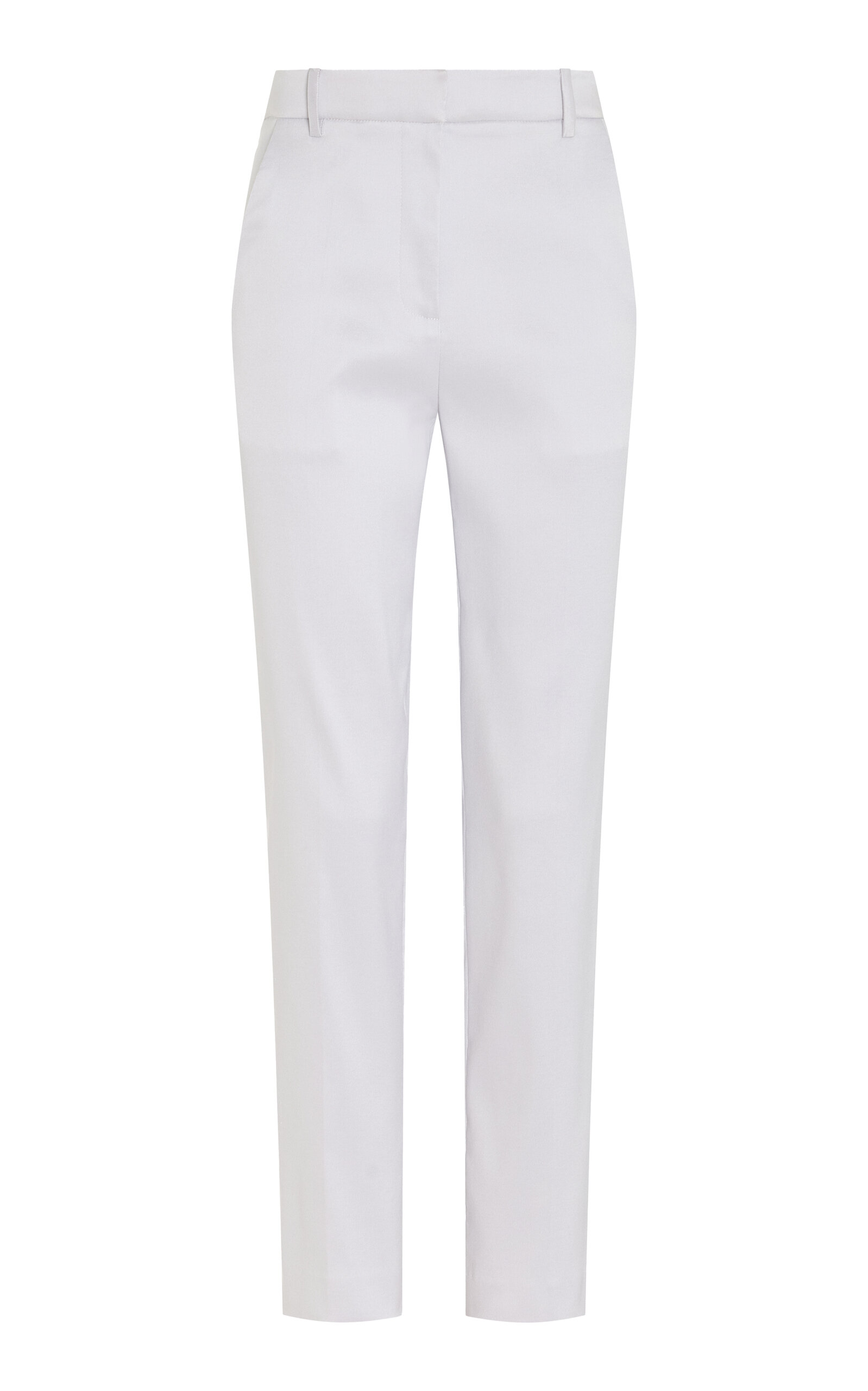 SERGIO HUDSON CROPPED COTTON PANTS 