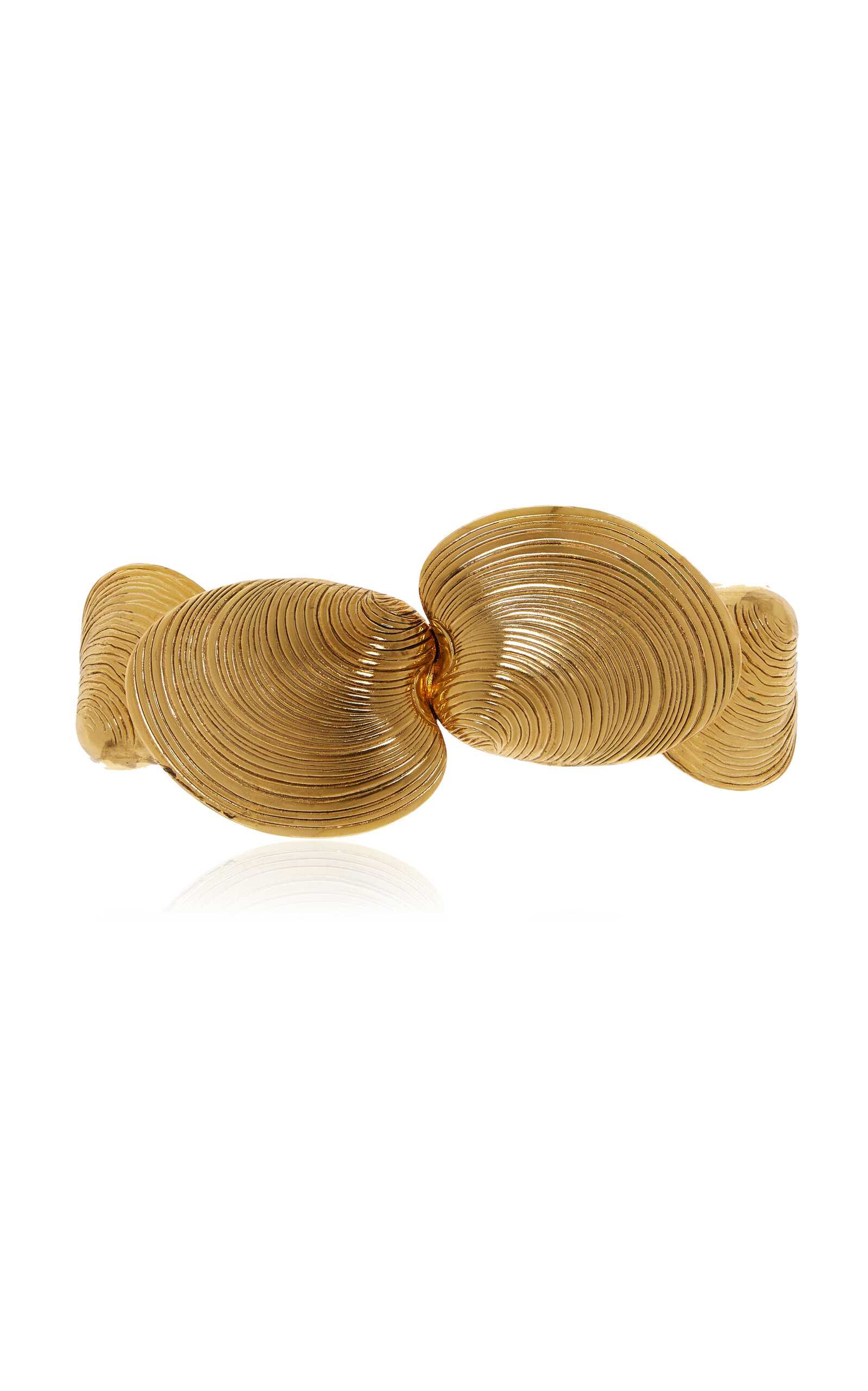 Lelet Ny Kya Seashell Barrette In Gold