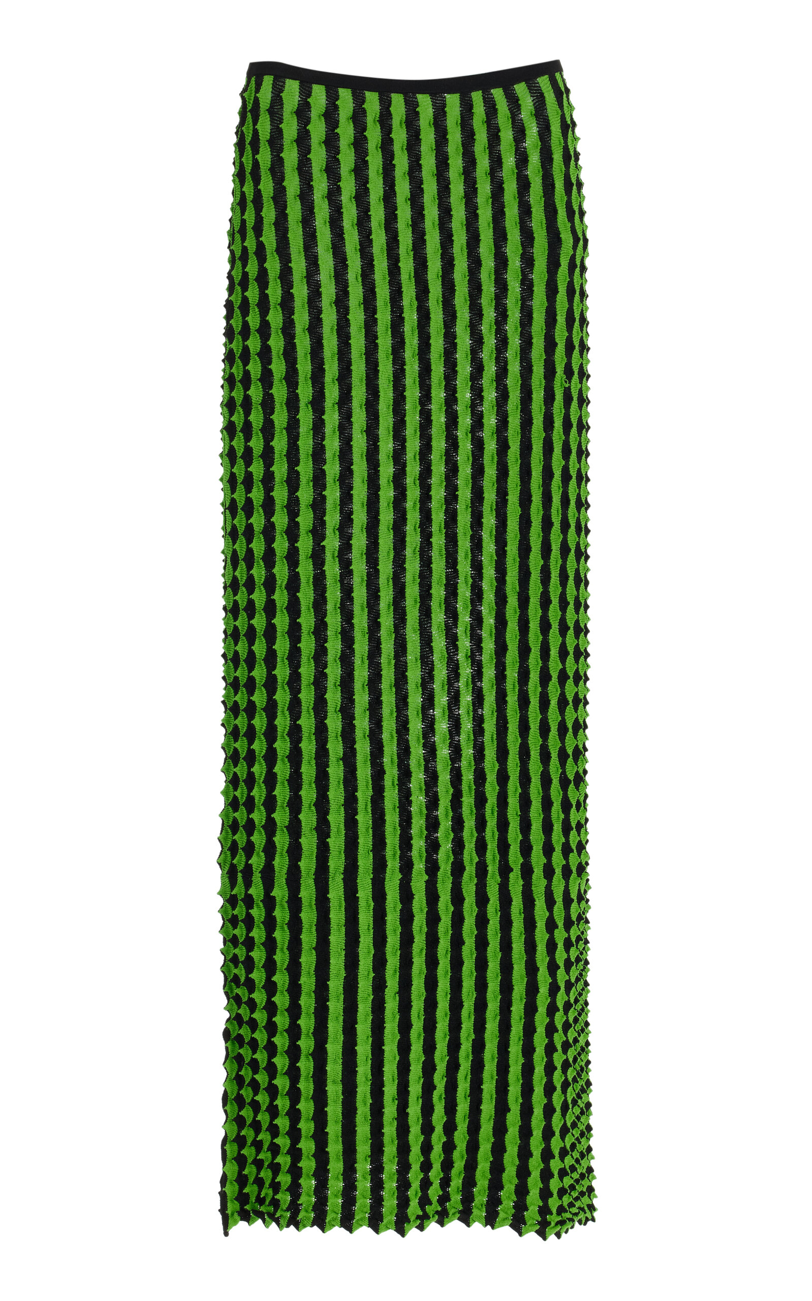 ZANKOV CAPUCINE TEXTURED KNIT MAXI SKIRT