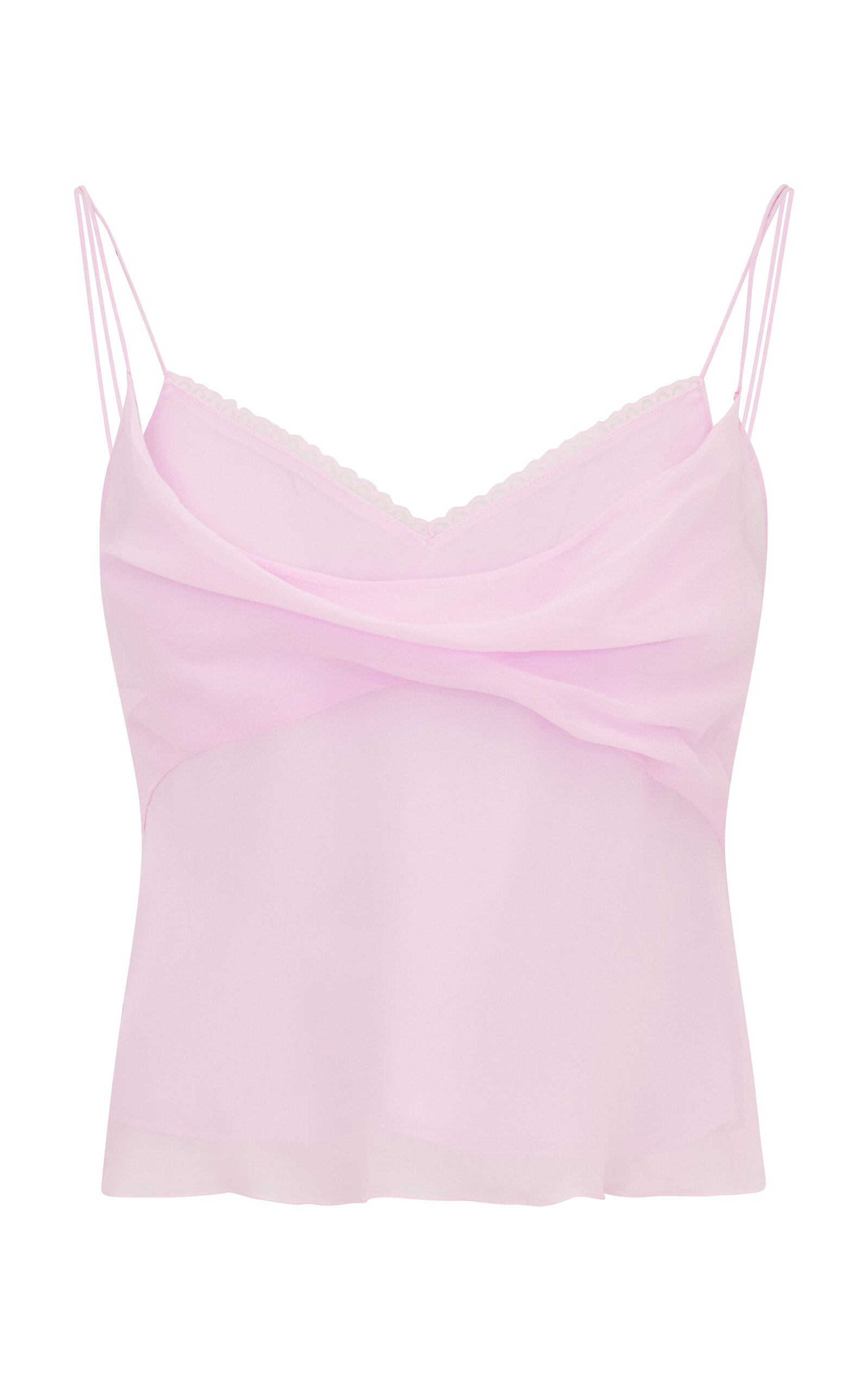 Lavoir Draped Rayon Tank Top