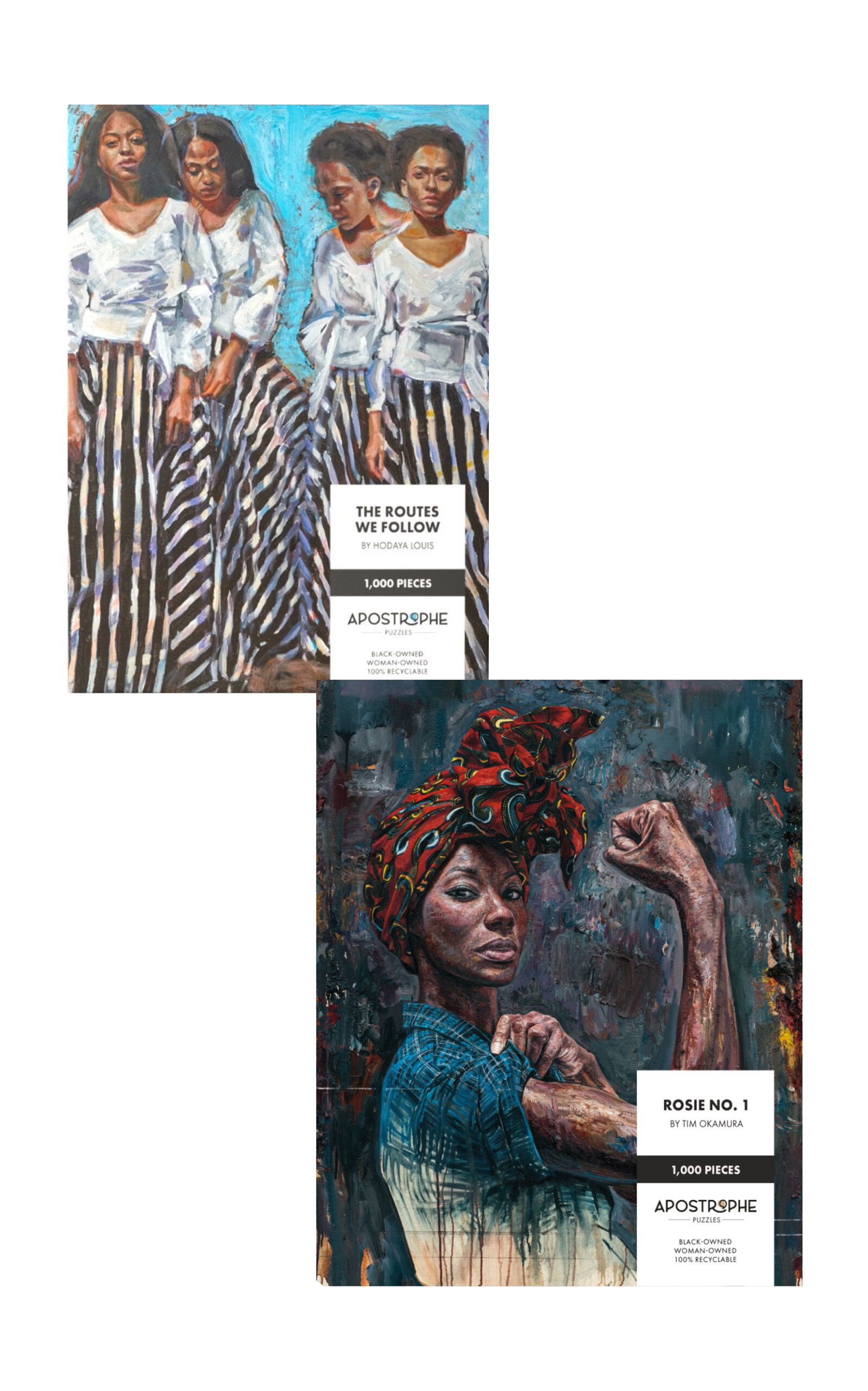 Apostrophe Puzzles Rosie No.1 By Tim Okamura And The Routes We Follow Hodaya Louis In Multi