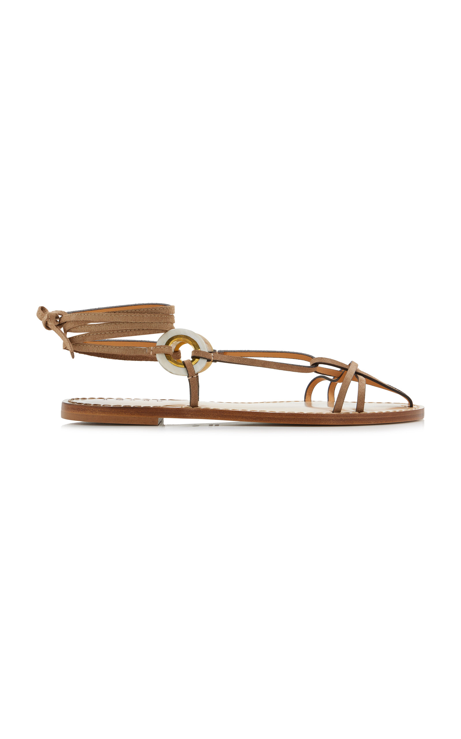 AMANU The Rongai Suede Sandals - Moda Operandi