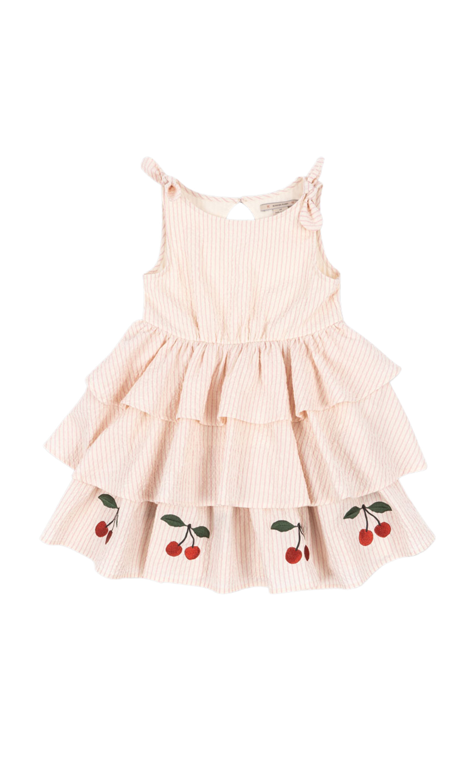Konges Sløjd Ellie Kids'Striped Organic Cotton Dress