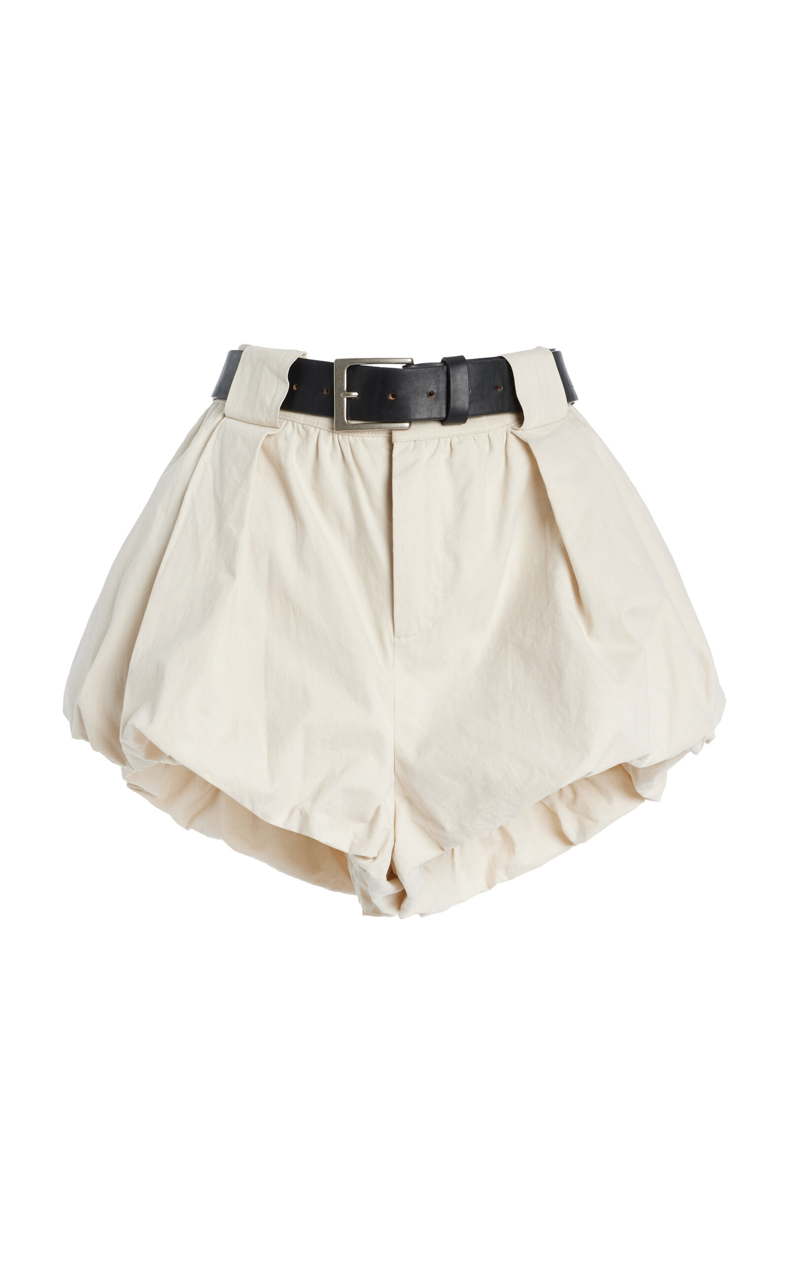 Shop Sea Adele Cotton Bubble Shorts In Ivory