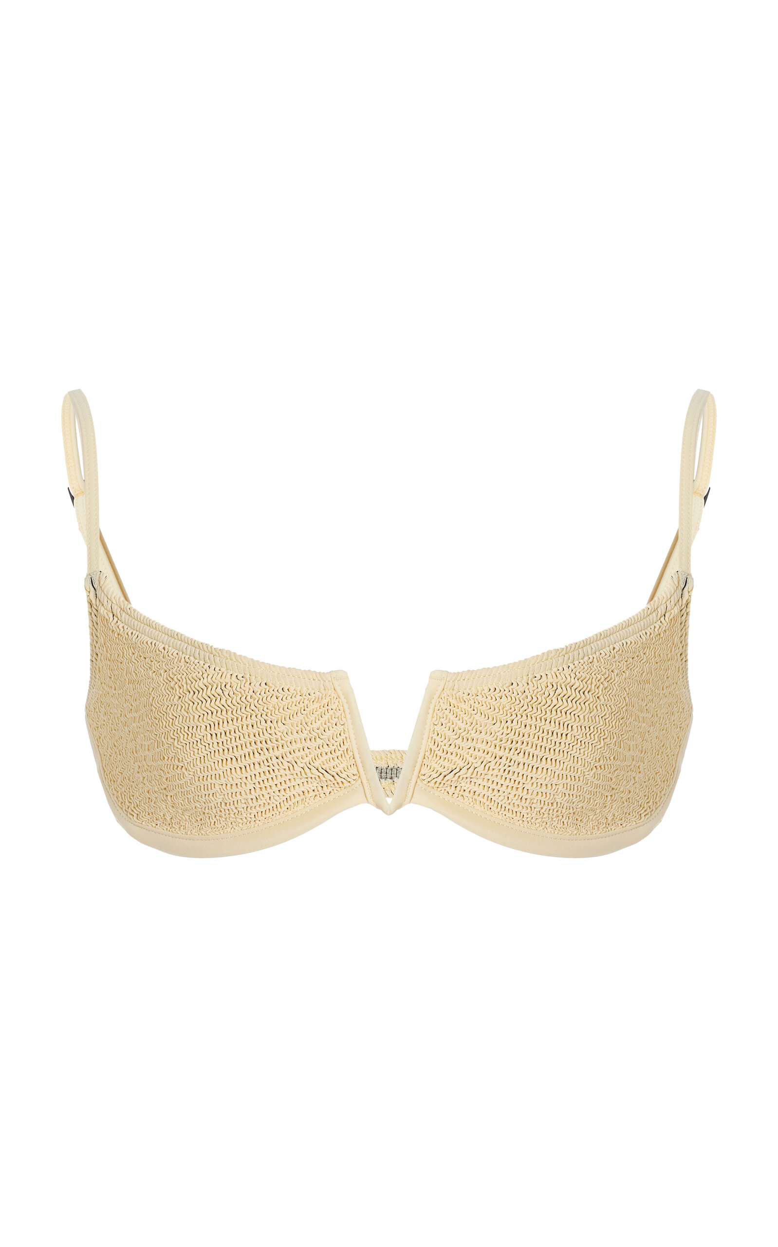 Bondeye Nora Balconette Bikini Top In Yellow