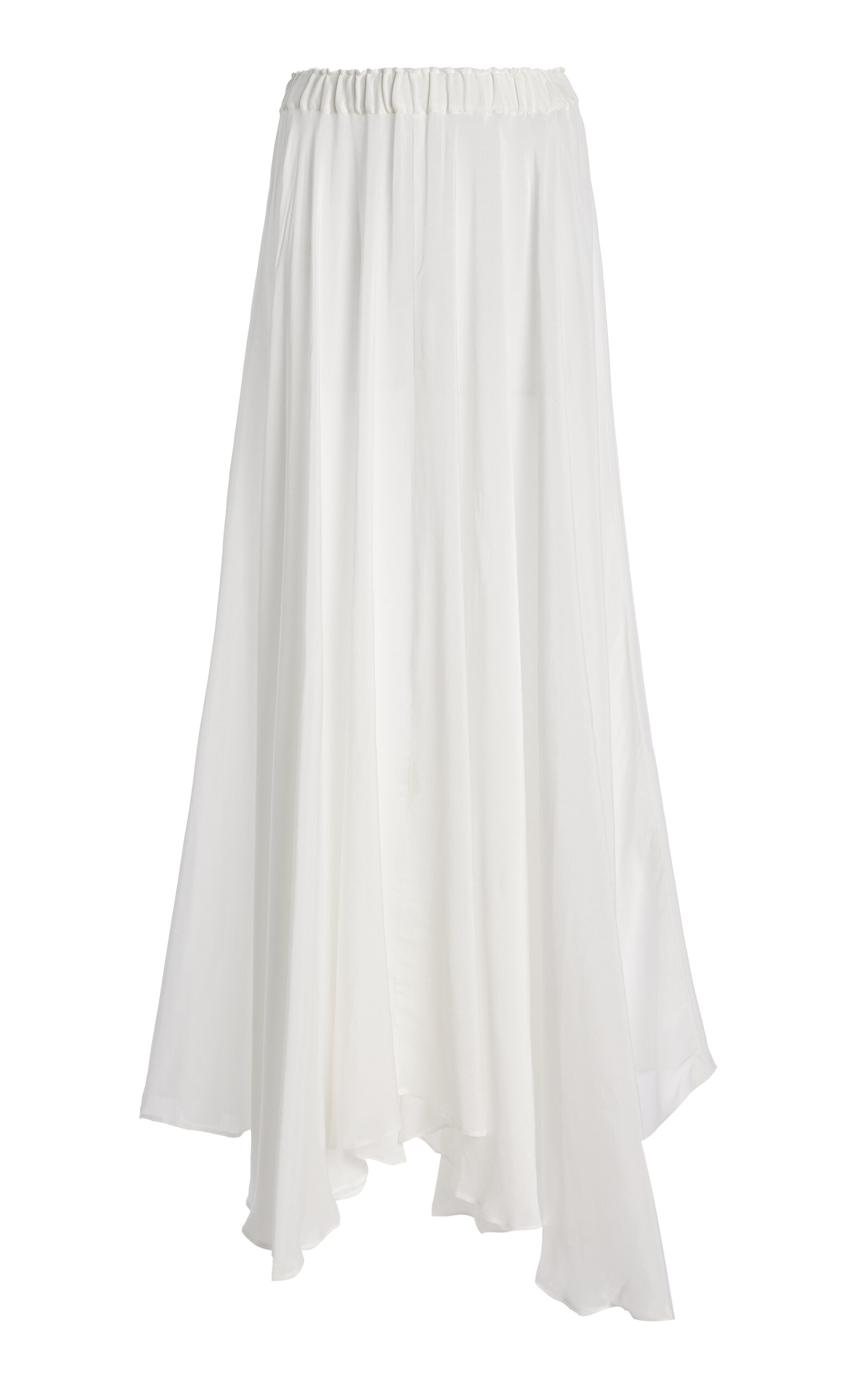 Shop Bondi Born Cremona Flared Maxi Skirt In White