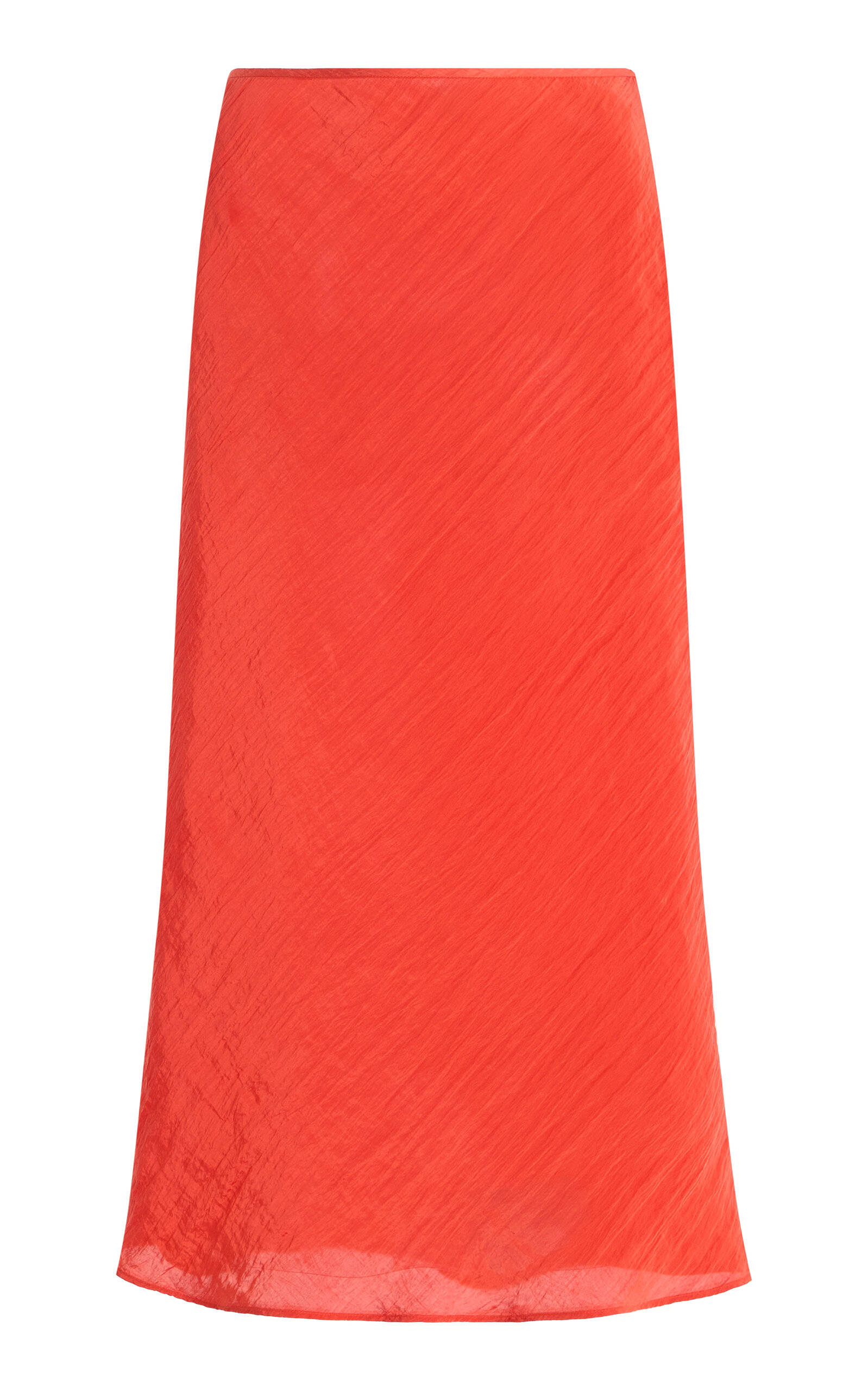 Sir Ligera Midi Skirt In Orange