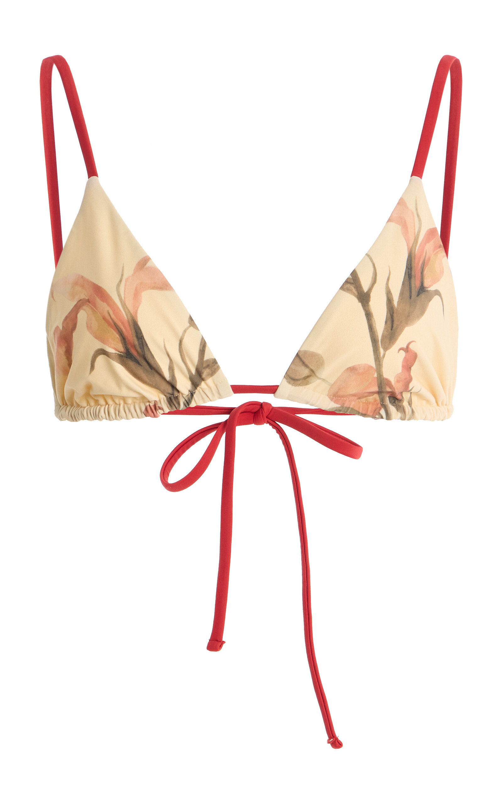 Shop Sir Hana String Triangle Top In Ivory