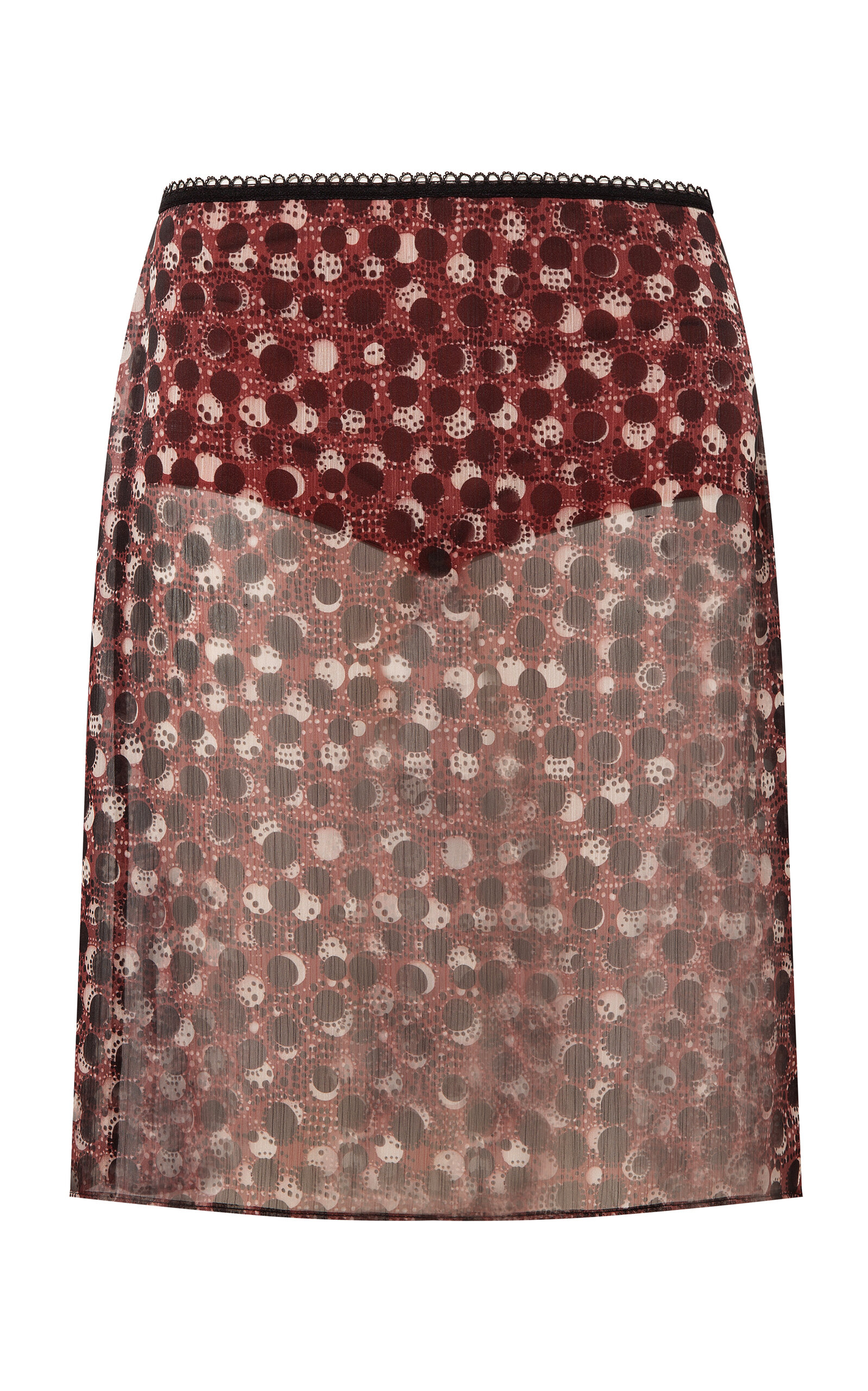 SIEDRÉS Ashinas Polka-Dot Midi Skirt