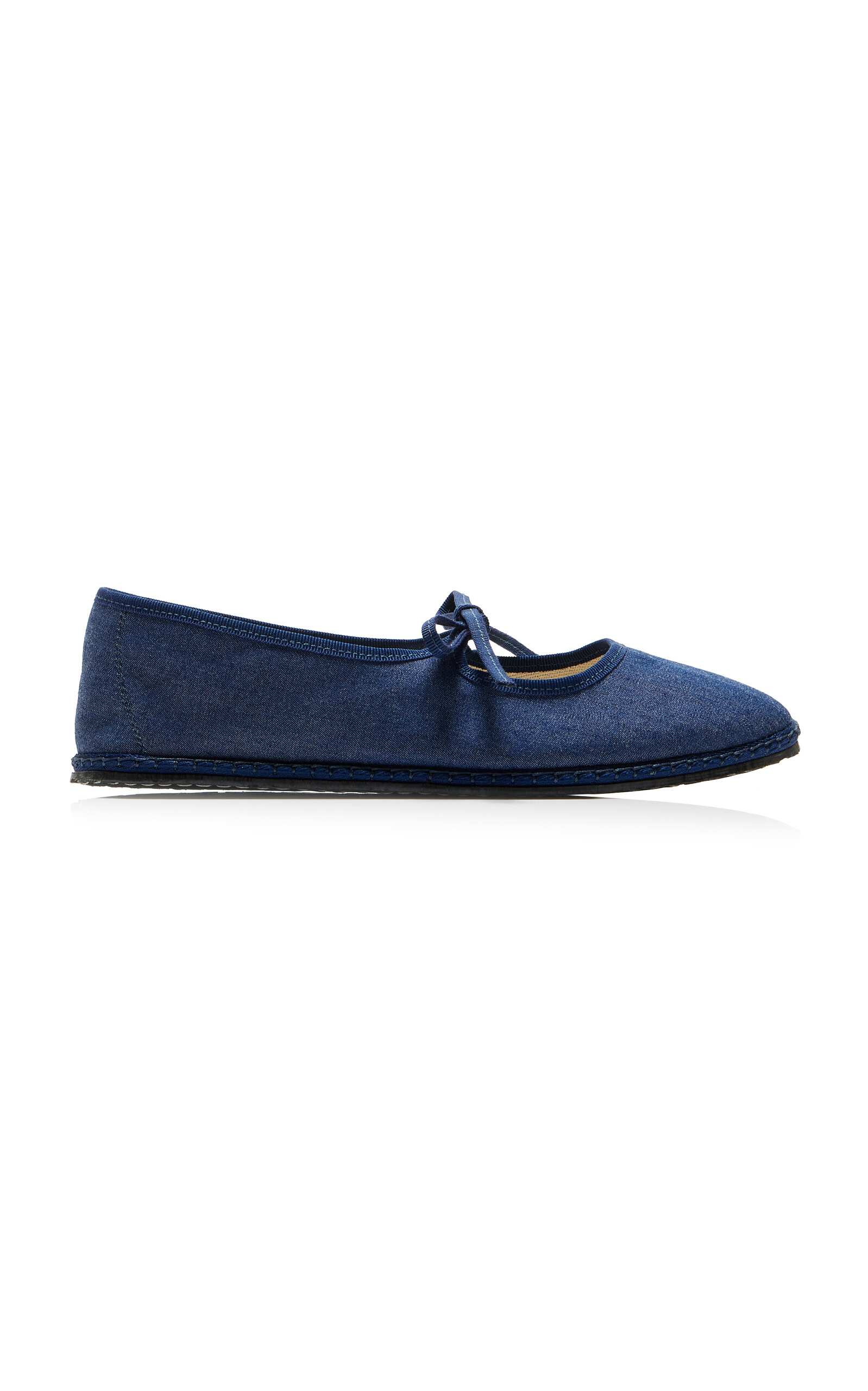 ViBi VENEZiA Exclusive Brigitte Denim Mary Jane Flats