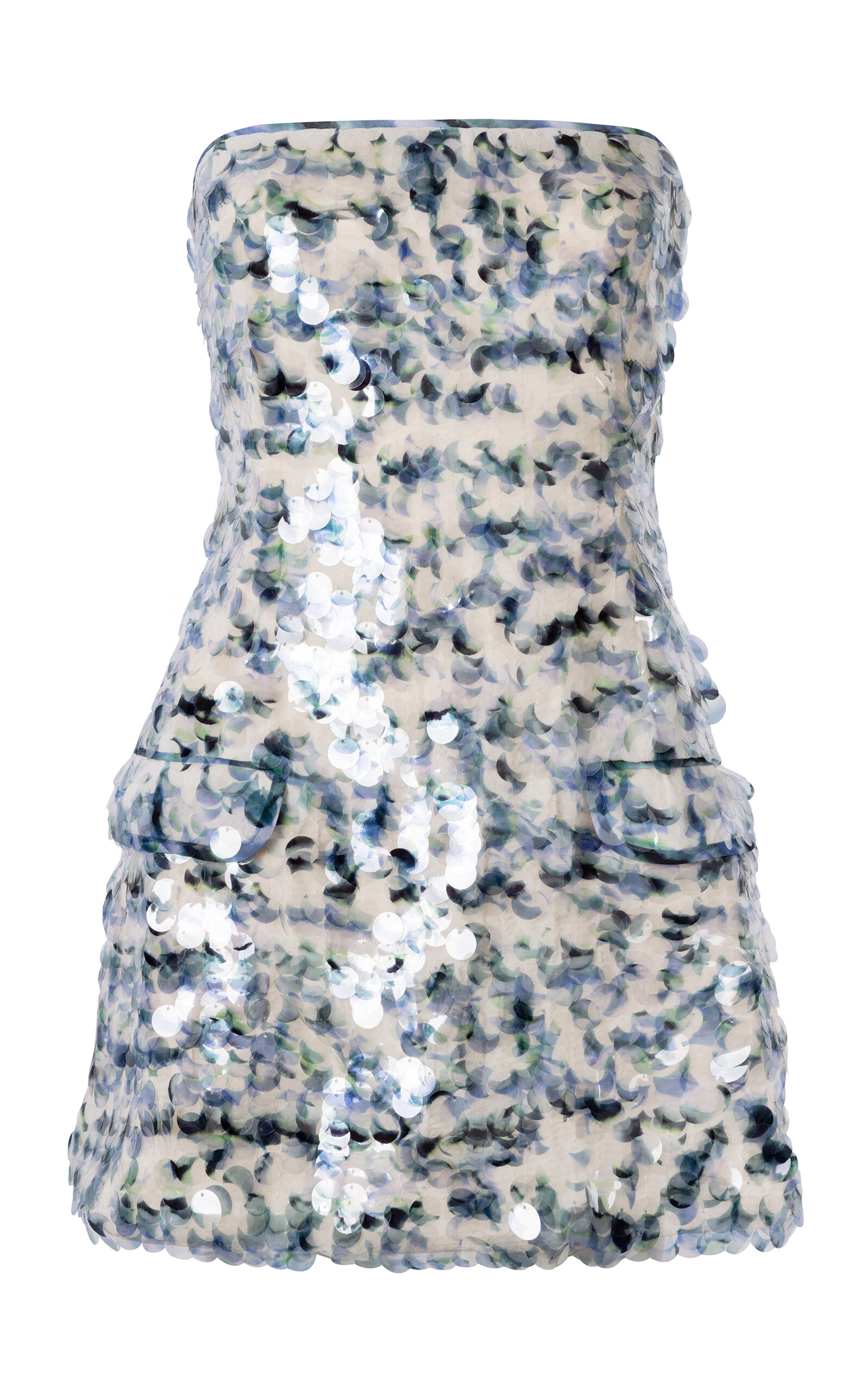 Paris Georgia Mermaid Sequined Mini Dress - Multi