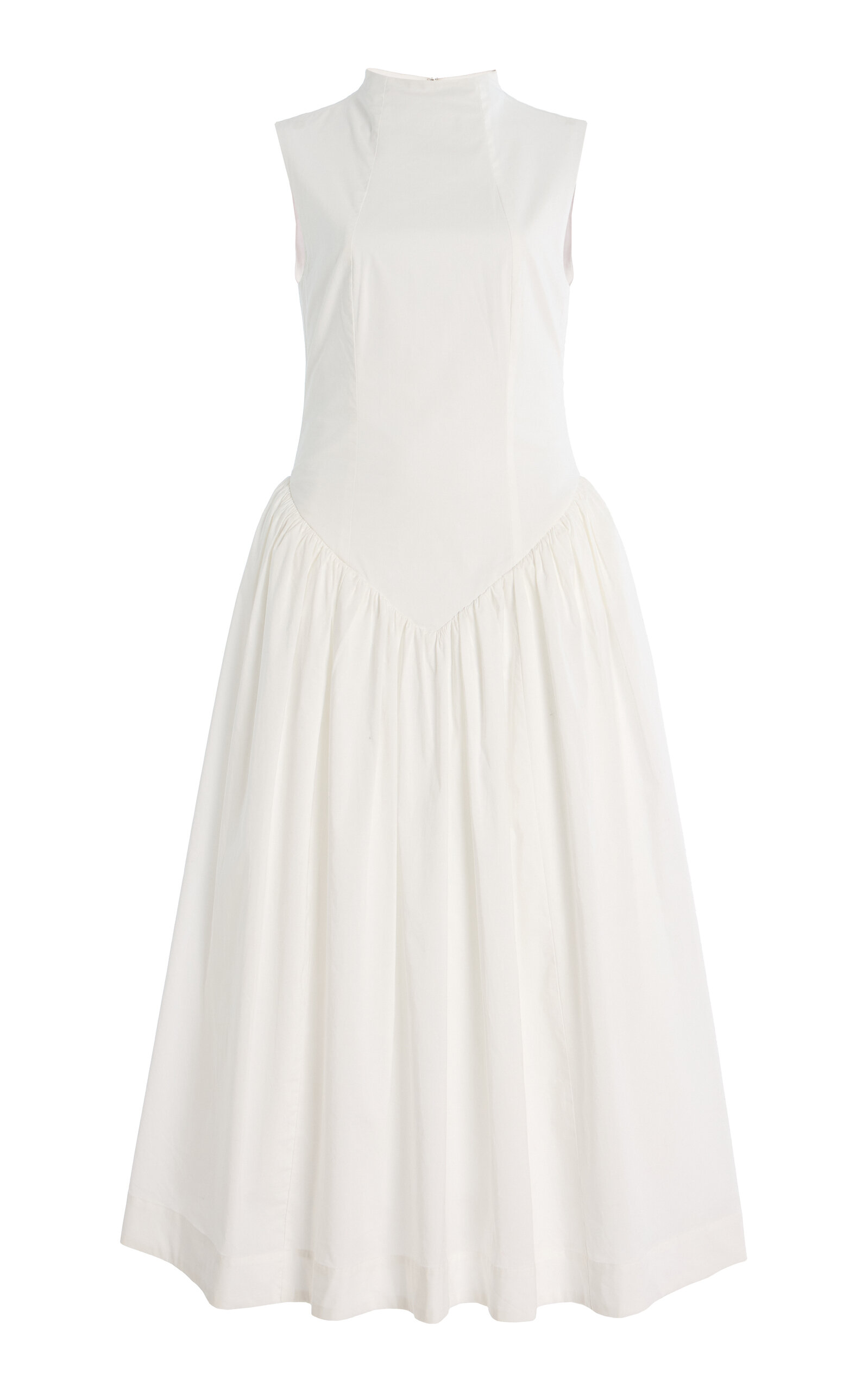 De La Vali Lusiva Cotton Midi Dress