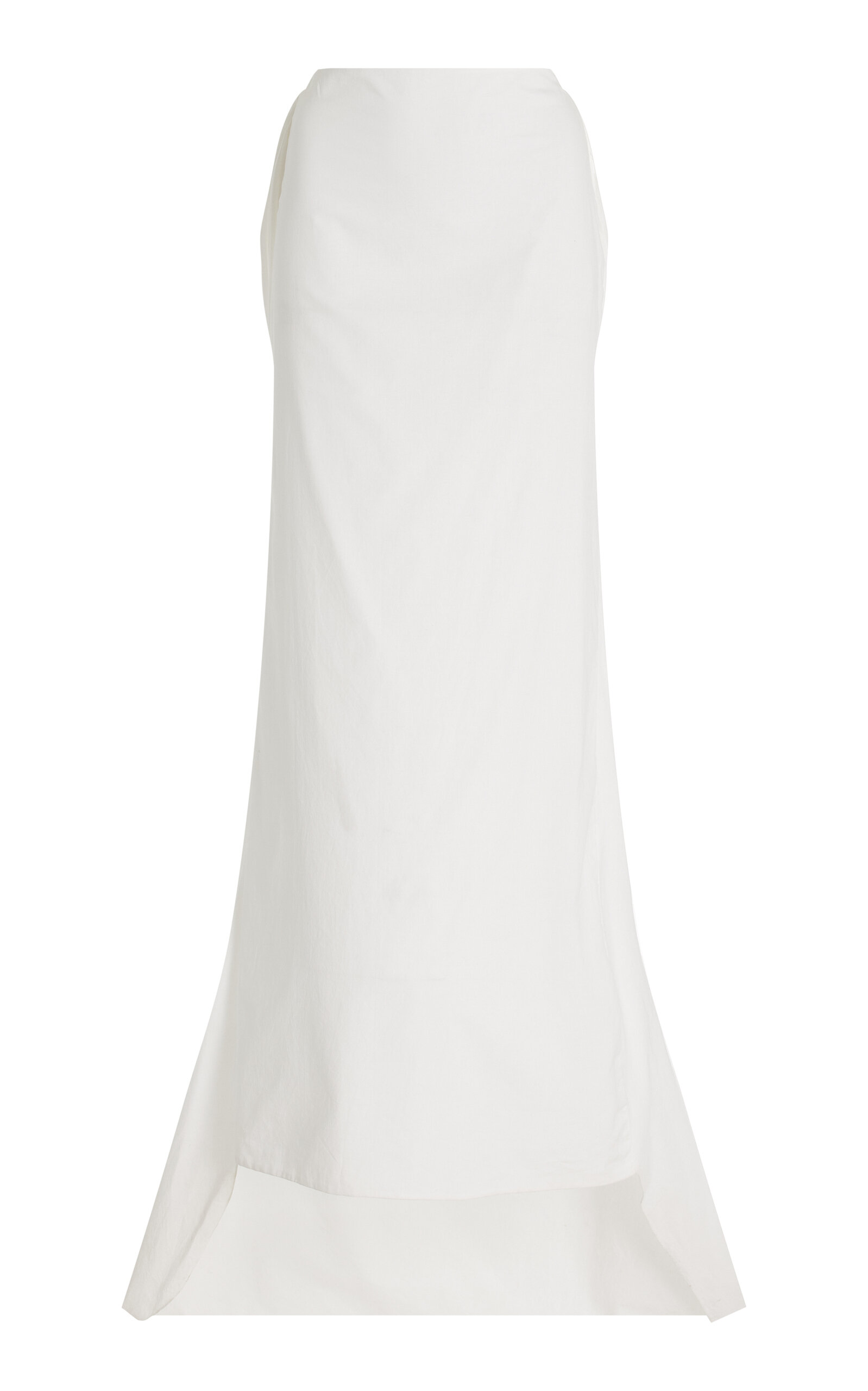 COLLEEN ALLEN Cotton Bustle Skirt