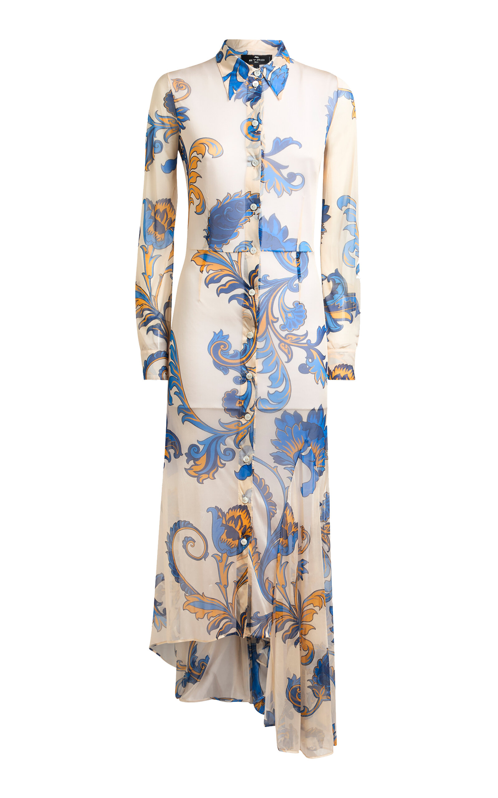 Etro Jersey Maxi Shirt Dress