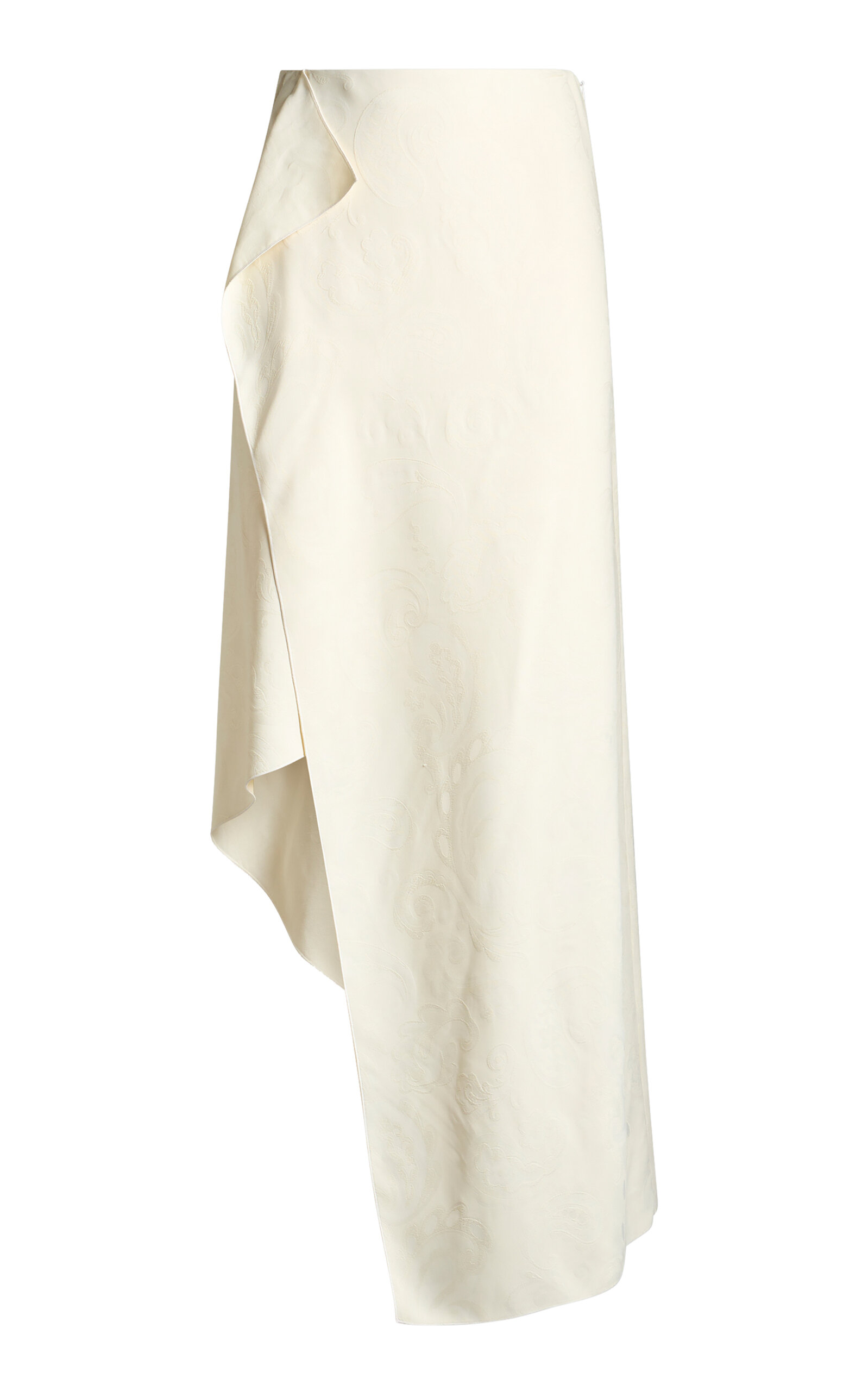 Etro Crepe Sarong Maxi Skirt