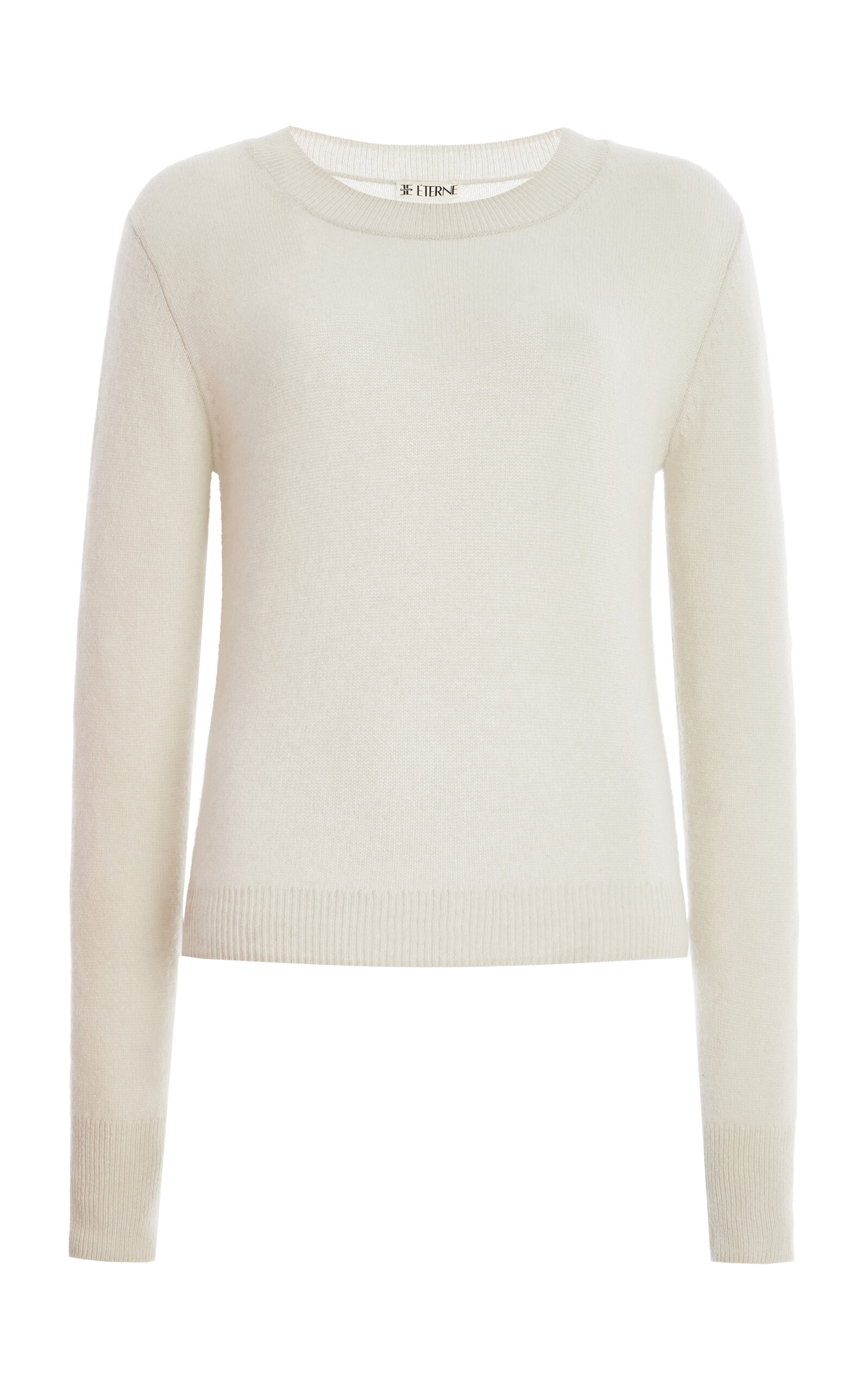 Éterne Oversized Crewneck Sweatshirt In Ivory