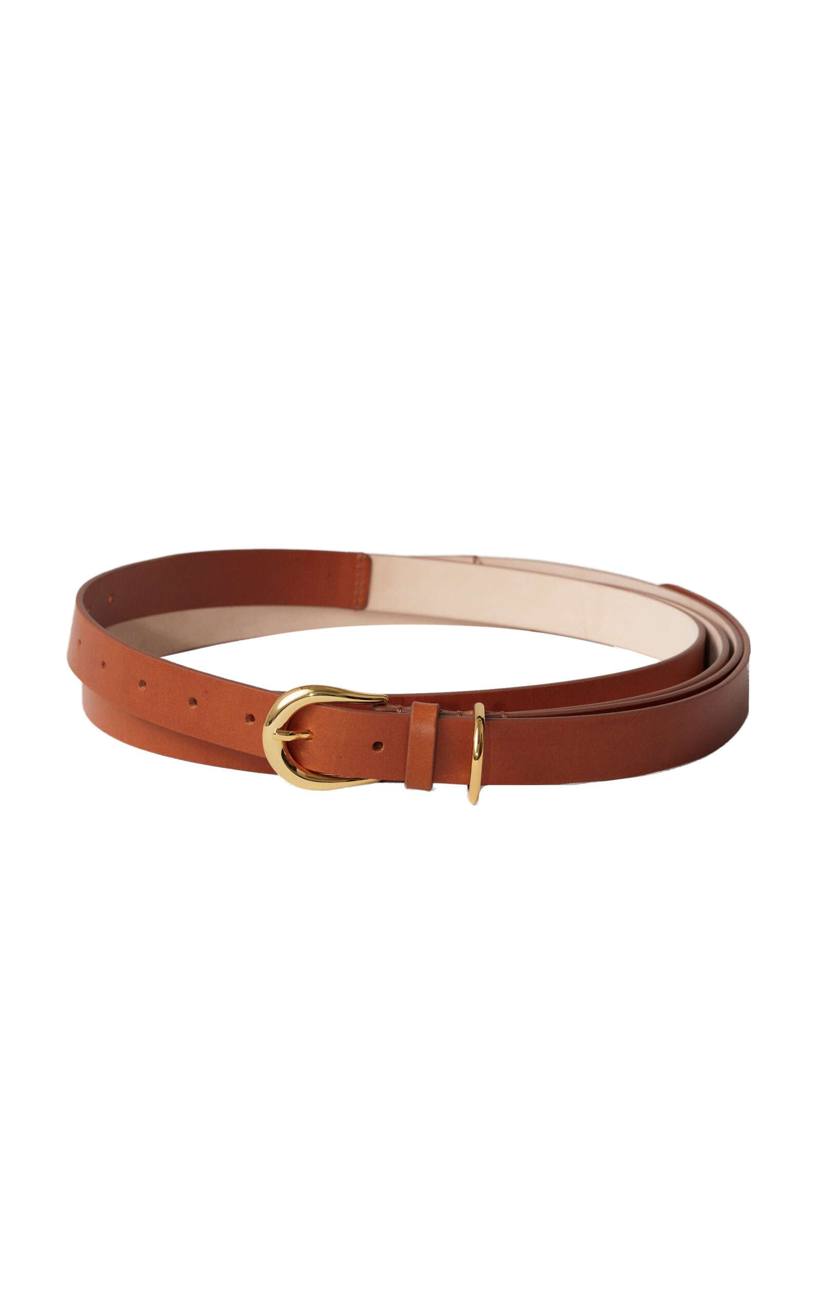 DEHANCHE DESPINA LEATHER WRAP BELT