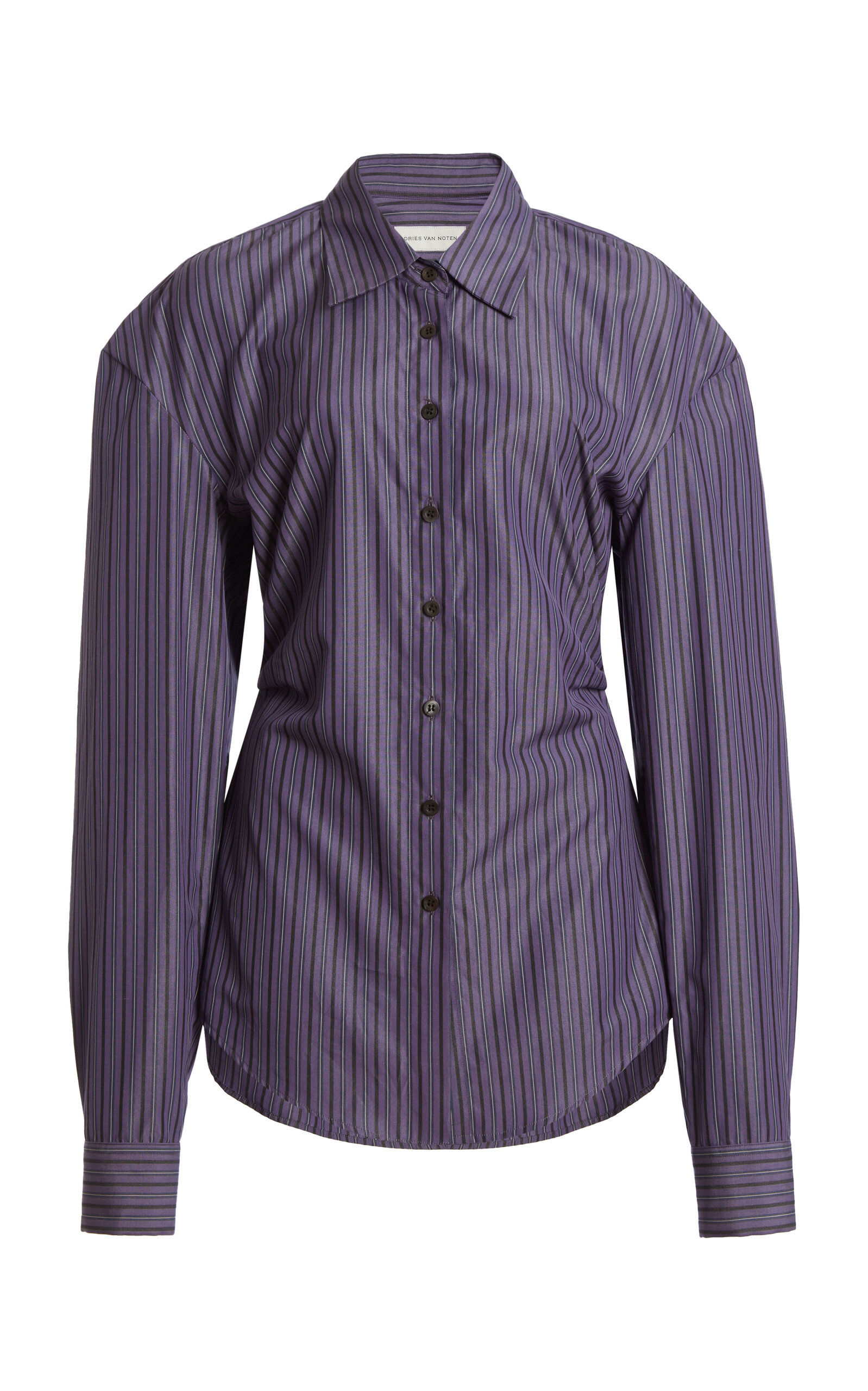Dries Van Noten Tailored Cotton-Poplin Shirt