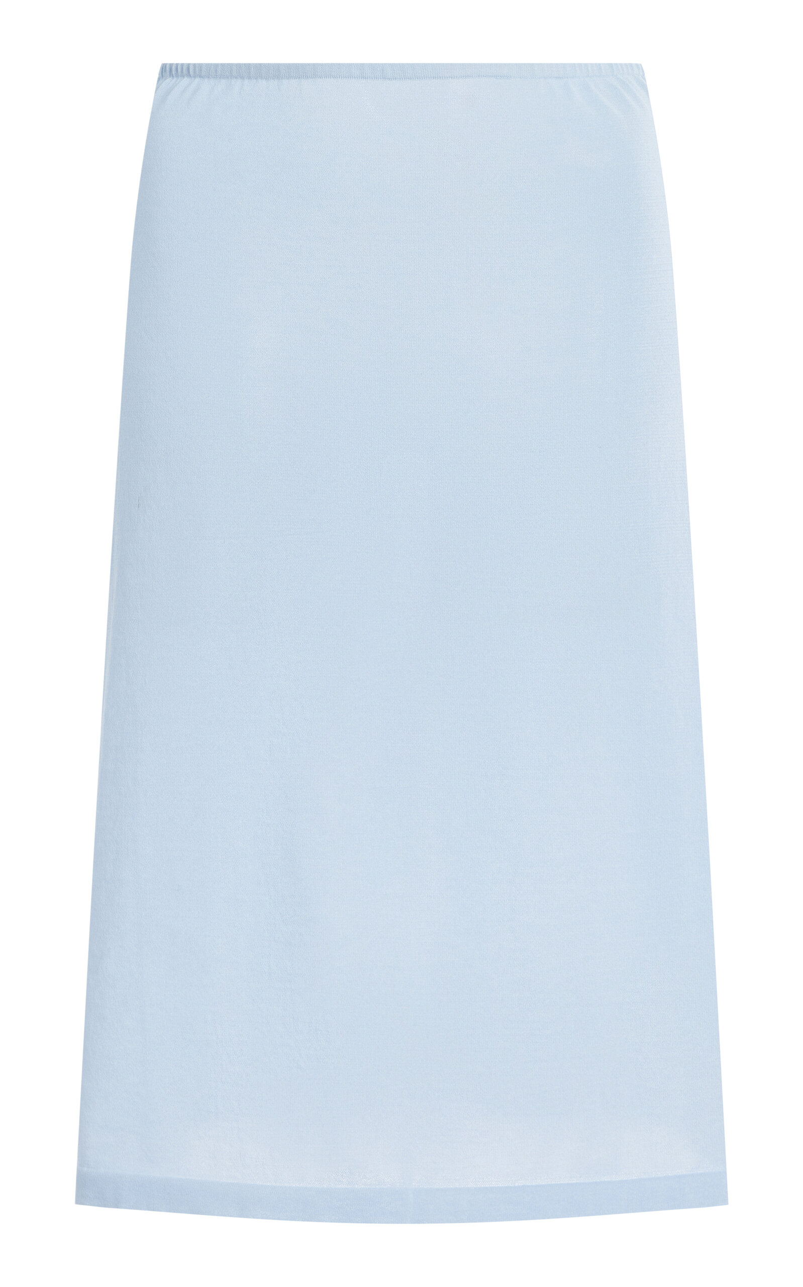 Knit Organic Cotton Midi Skirt