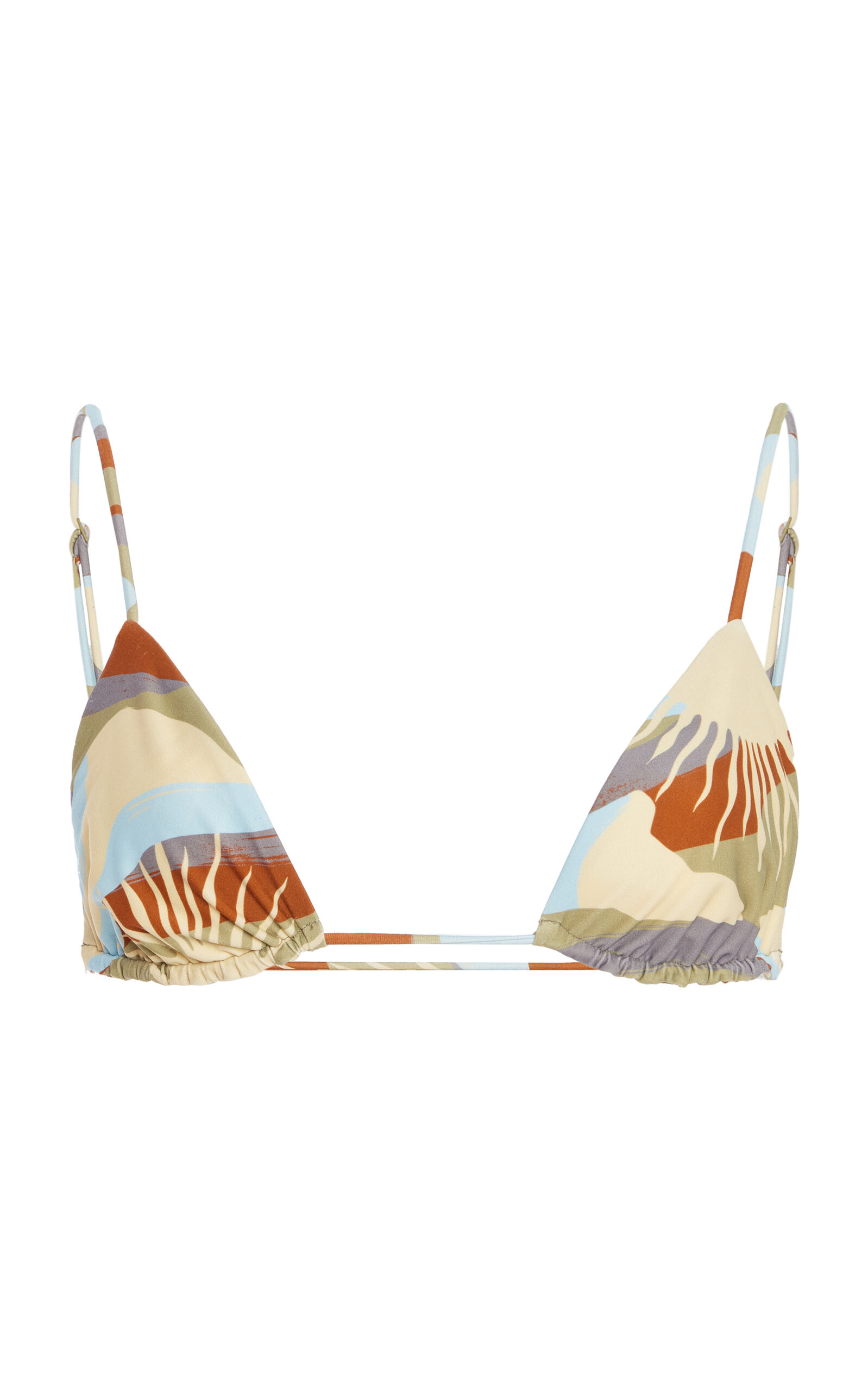 Printed BIkini Top
