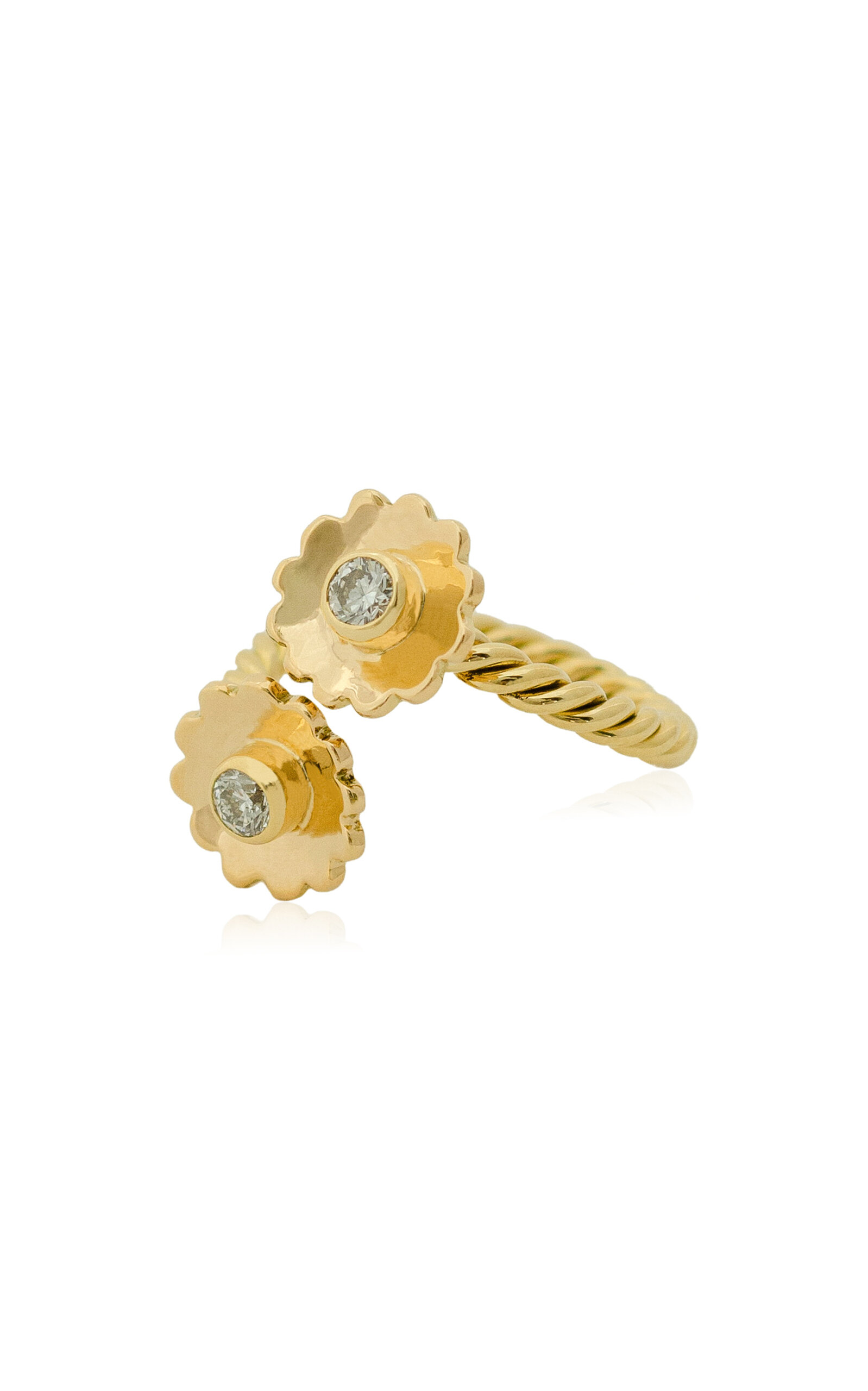 Haute Victoire 18k Yellow Gold Diamond Ring