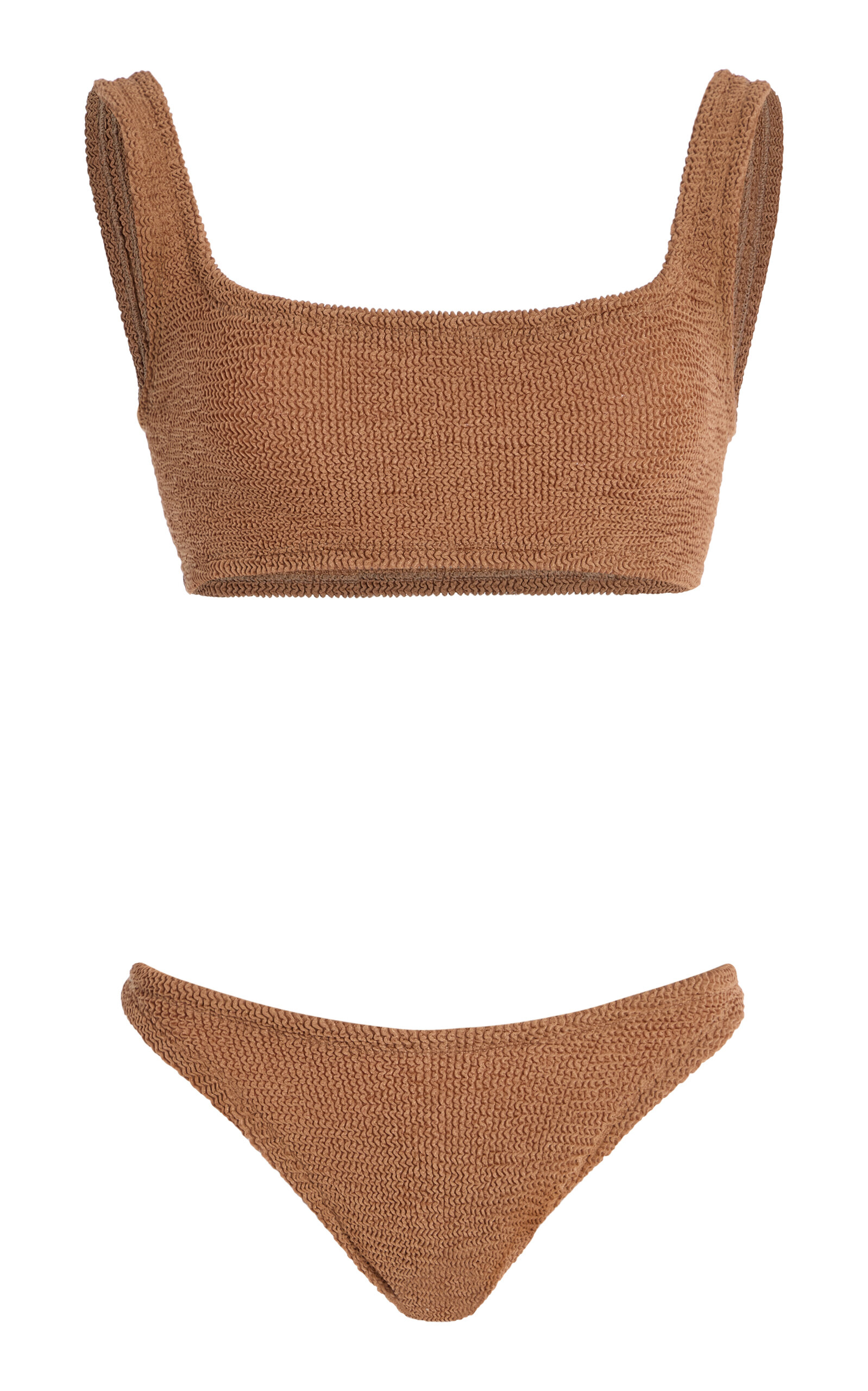 Hunza G Xandra Seersucker Bikini Set - Women's Clothing