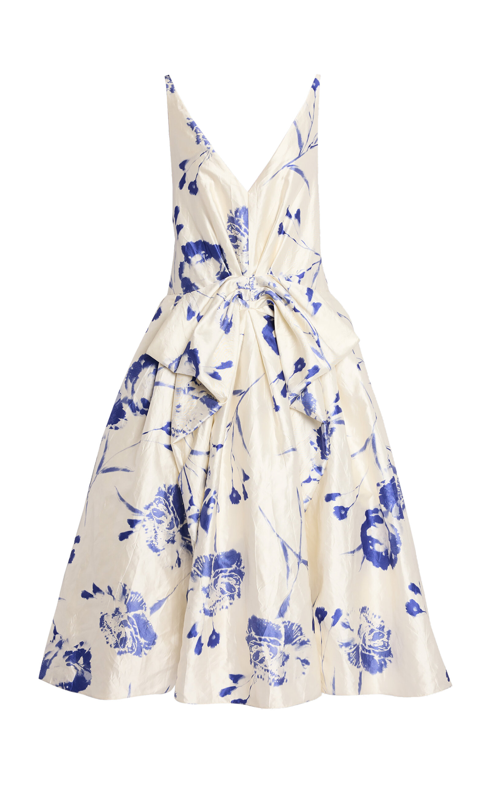 Erdem Bow-Detailed Midi Dress