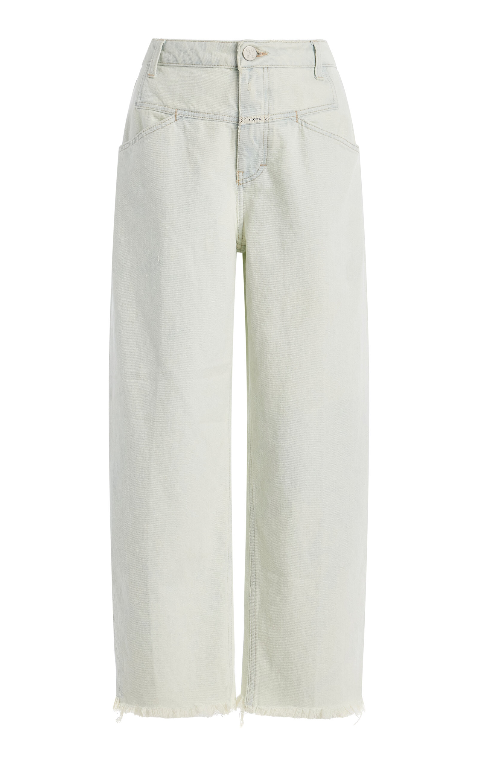 CLOSED STOVER-X STRETCH MID-RISE TAPERED JEANS 