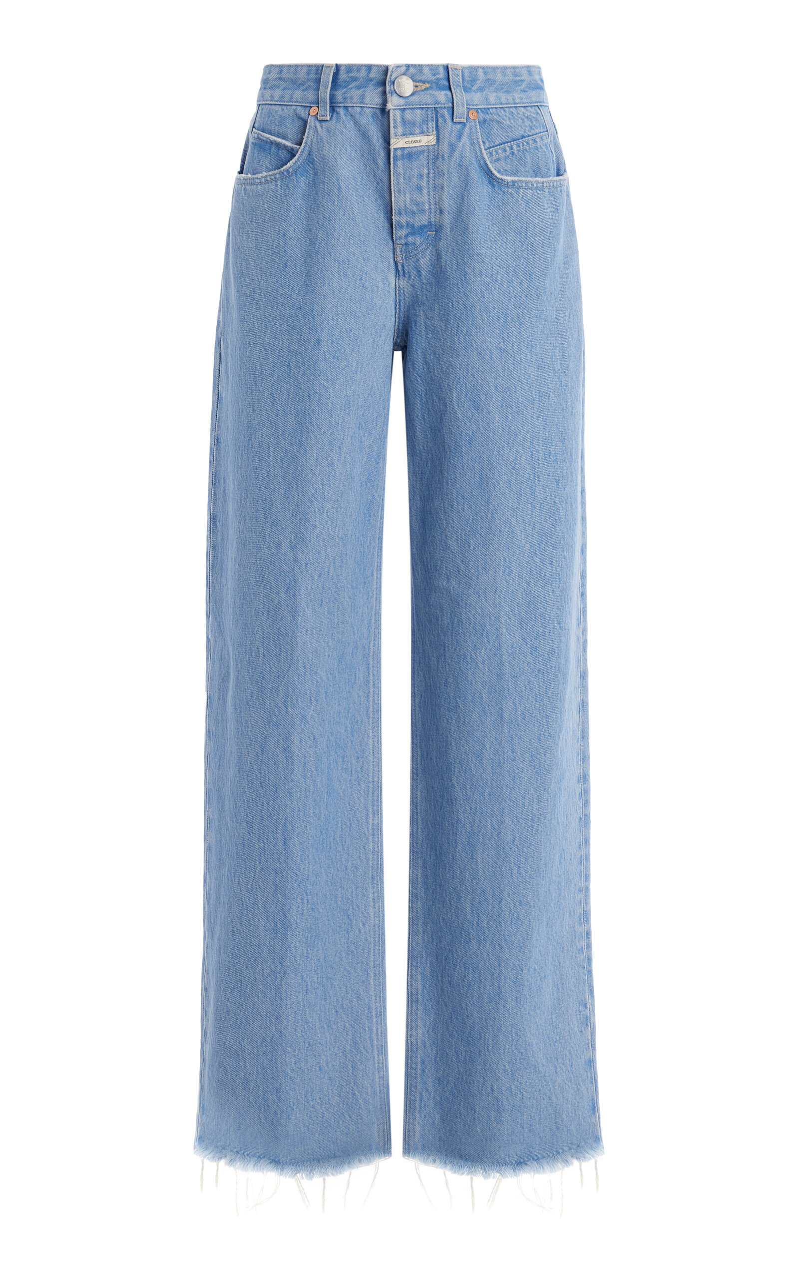 CLOSED NIKKA RIGID MID-RISE WIDE-LEG JEANS 