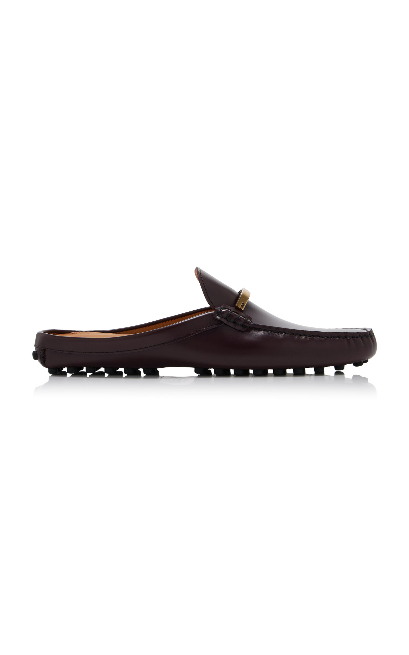 Gommino Leather Loafer Mules