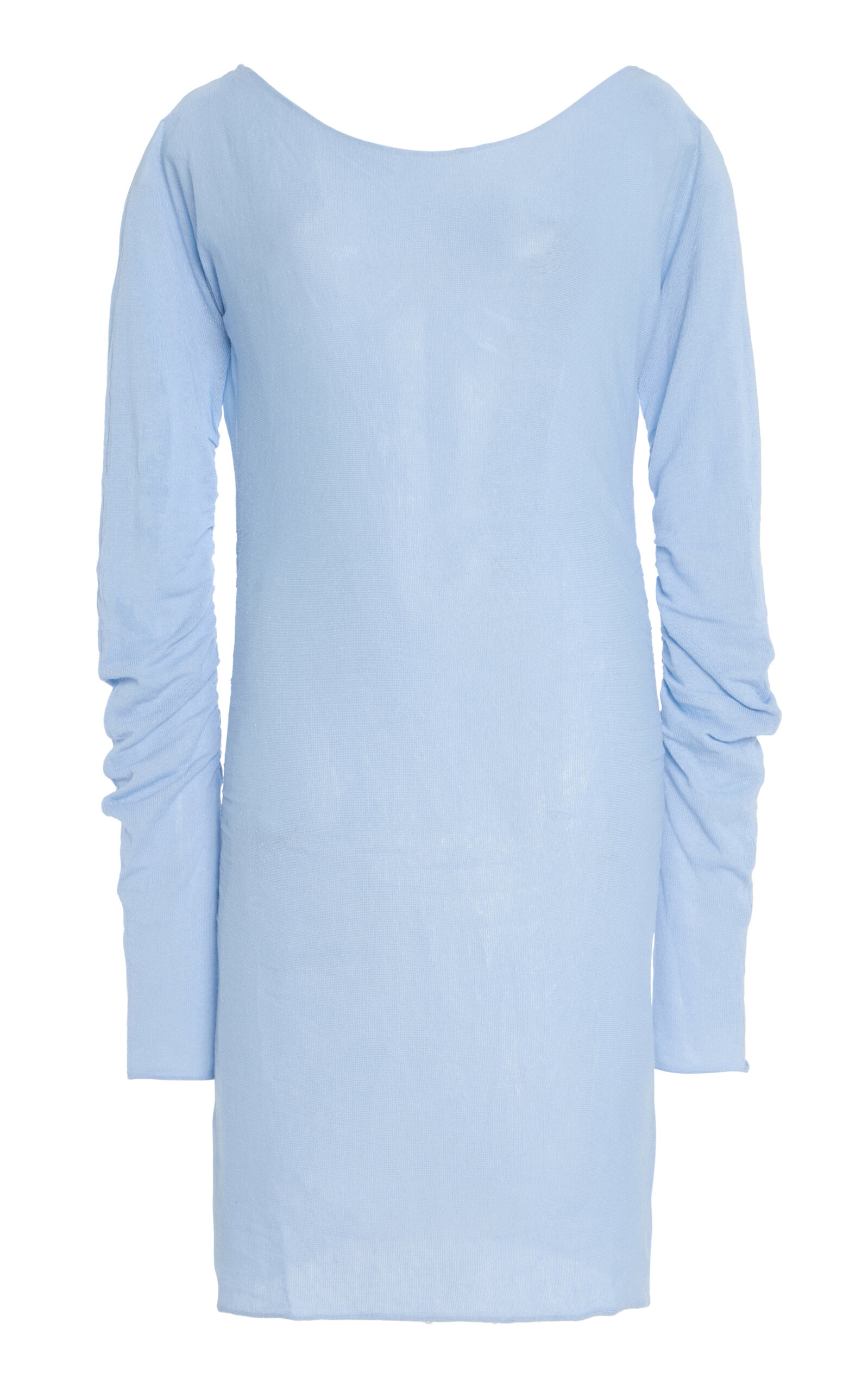 Zulu & Zephyr Exclusive Gathered Knit Mini Dress