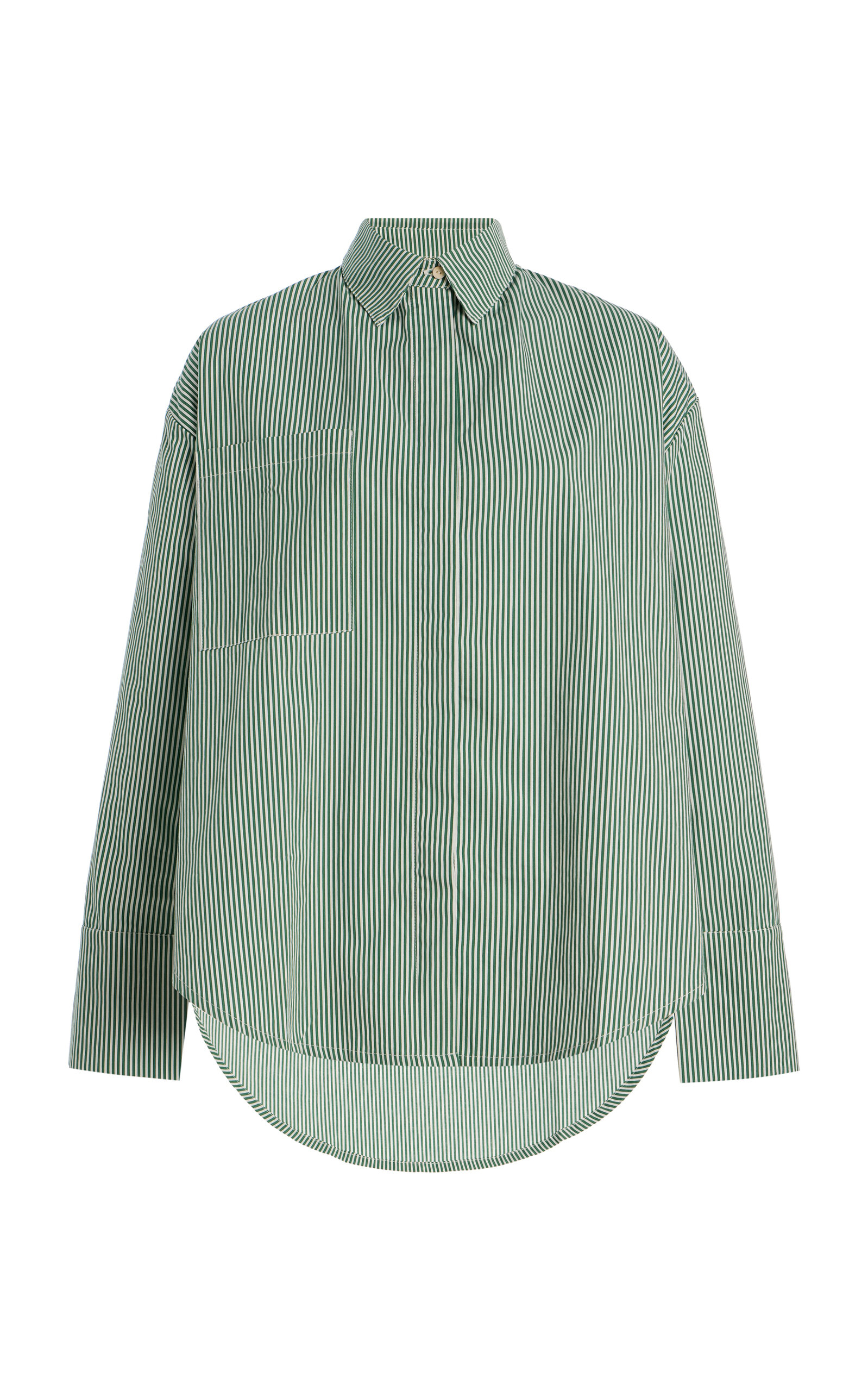 Zulu & Zephyr Striped Cotton Shirt