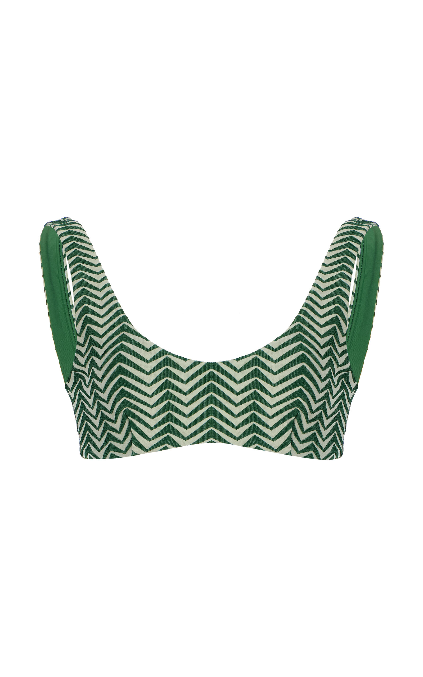 Zulu & Zephyr Zig-Zag Balconette Bikini Top