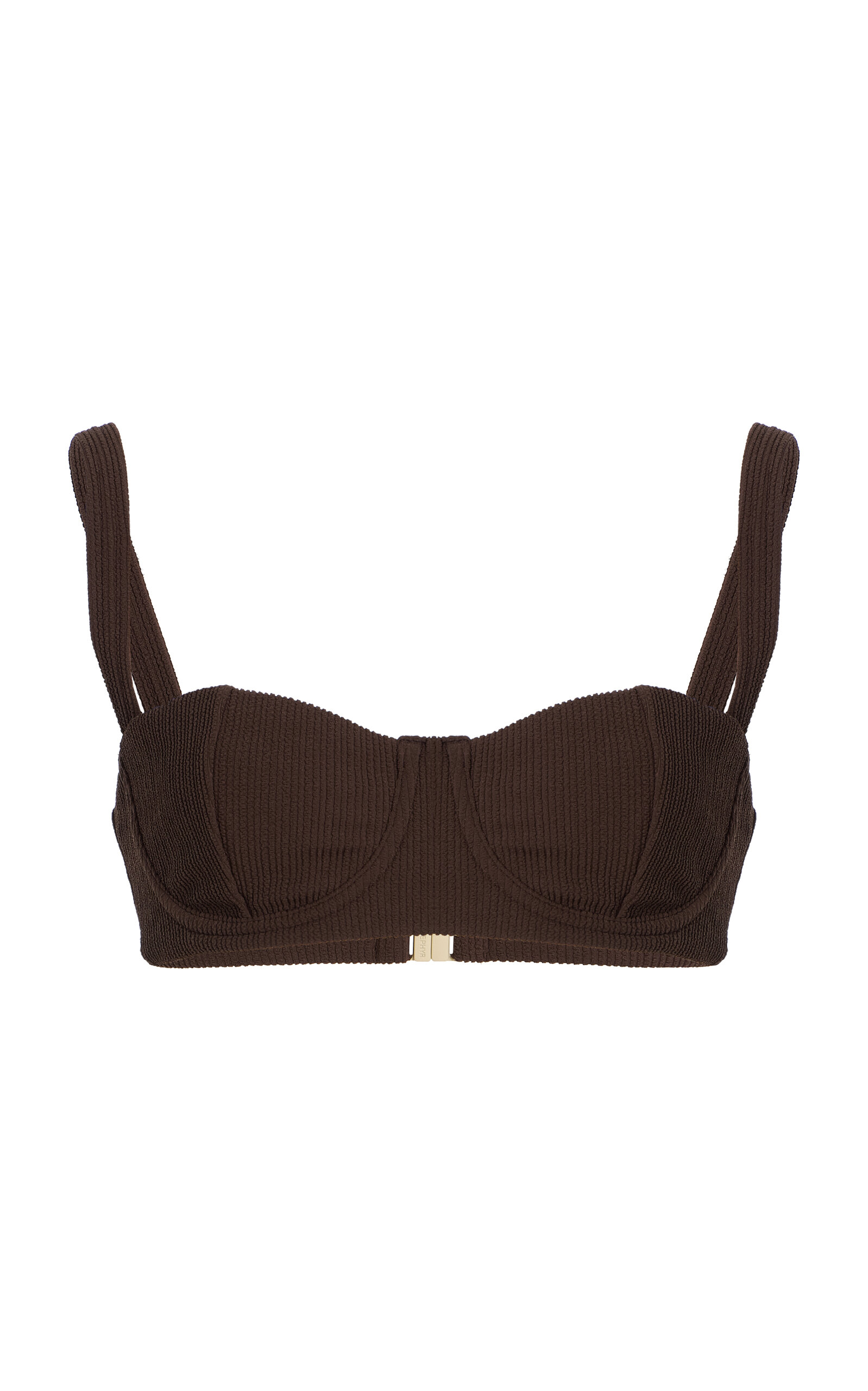 Zulu & Zephyr Textured Balconette Bikini Top