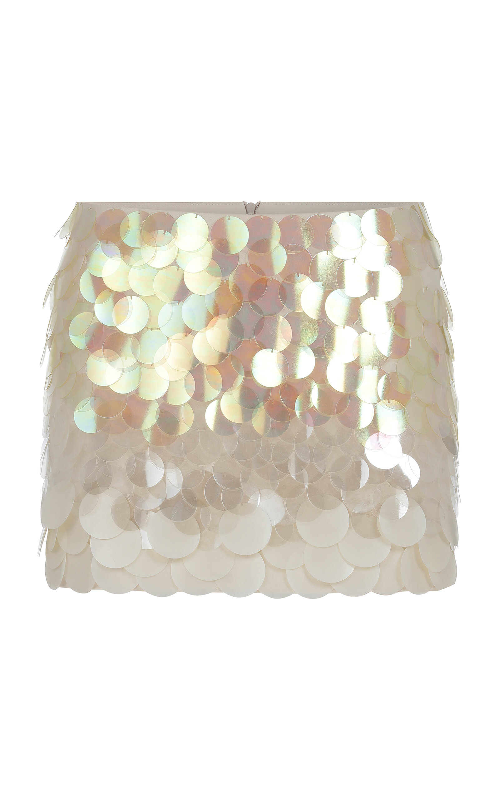 ILA THE BRAND Lilia Sequined Mini Skirt