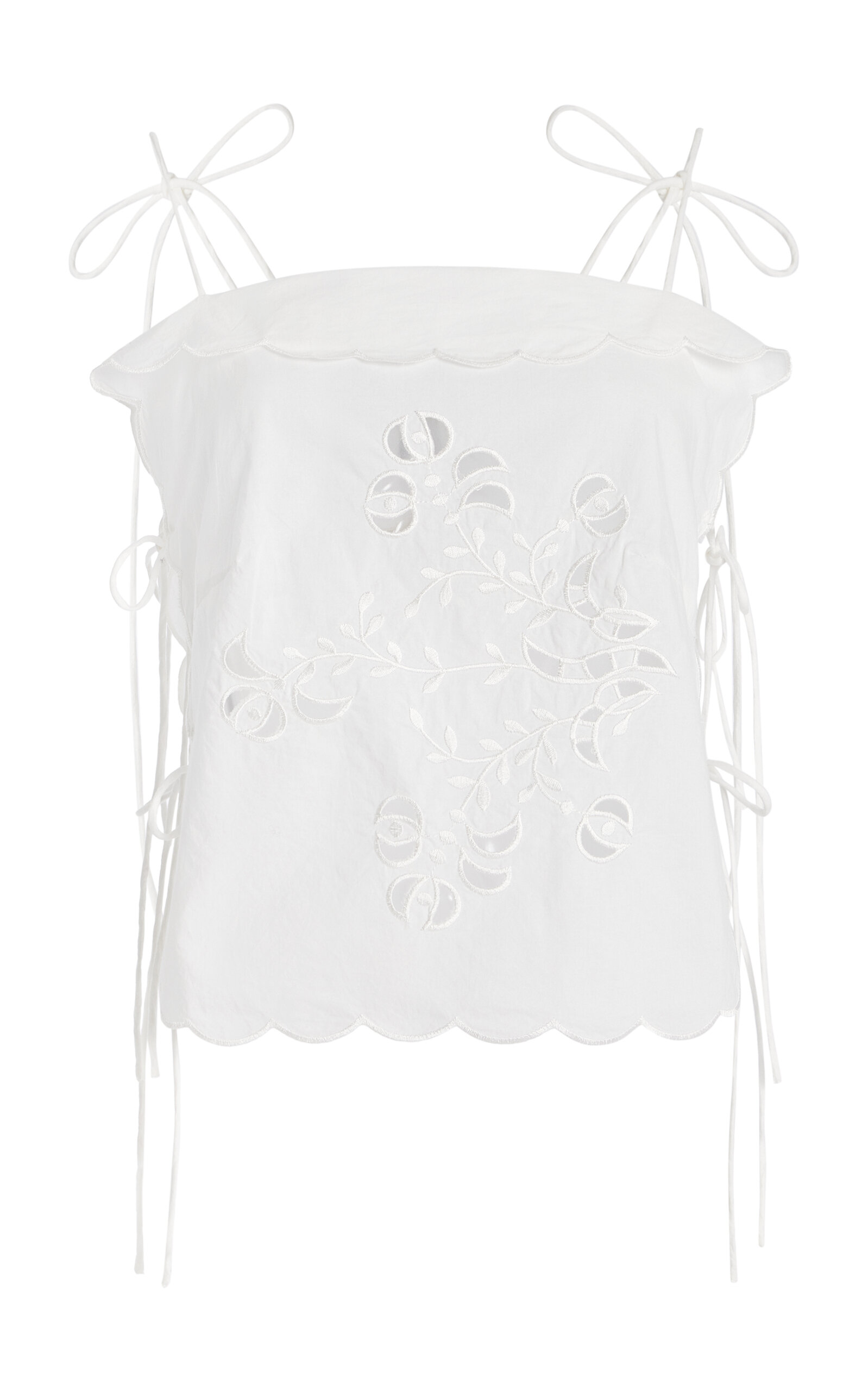THE GARMENT Kristen Cotton Top - White