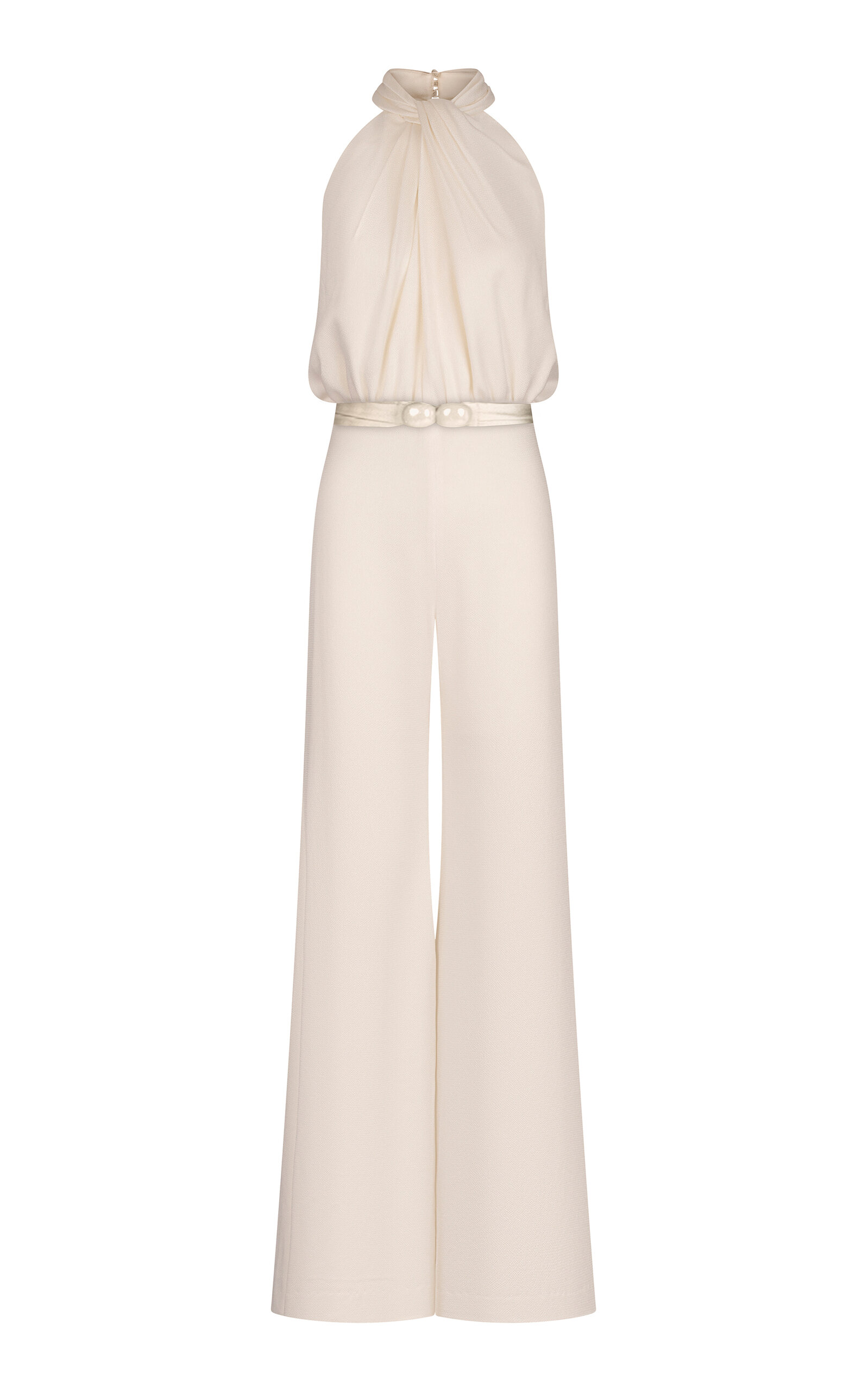 Silvia Tcherassi Siv Wide-leg Jumpsuit In White