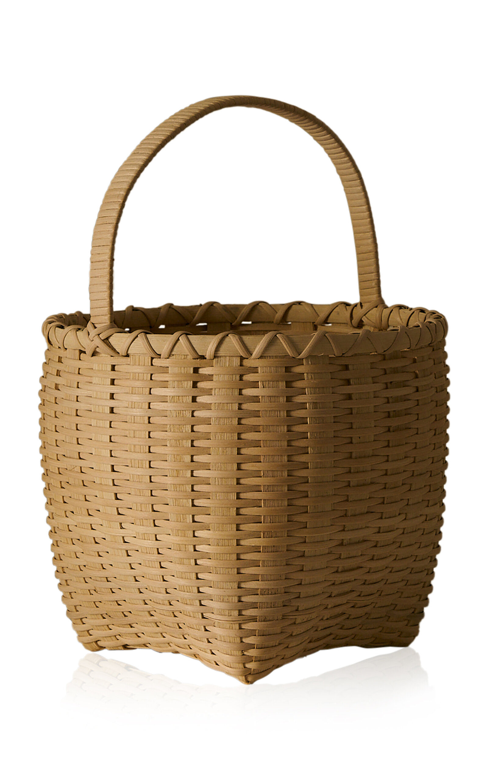 UNDERWATER WEAVING STUDIO The Large Rattan Underwater Handbasket - Neutral