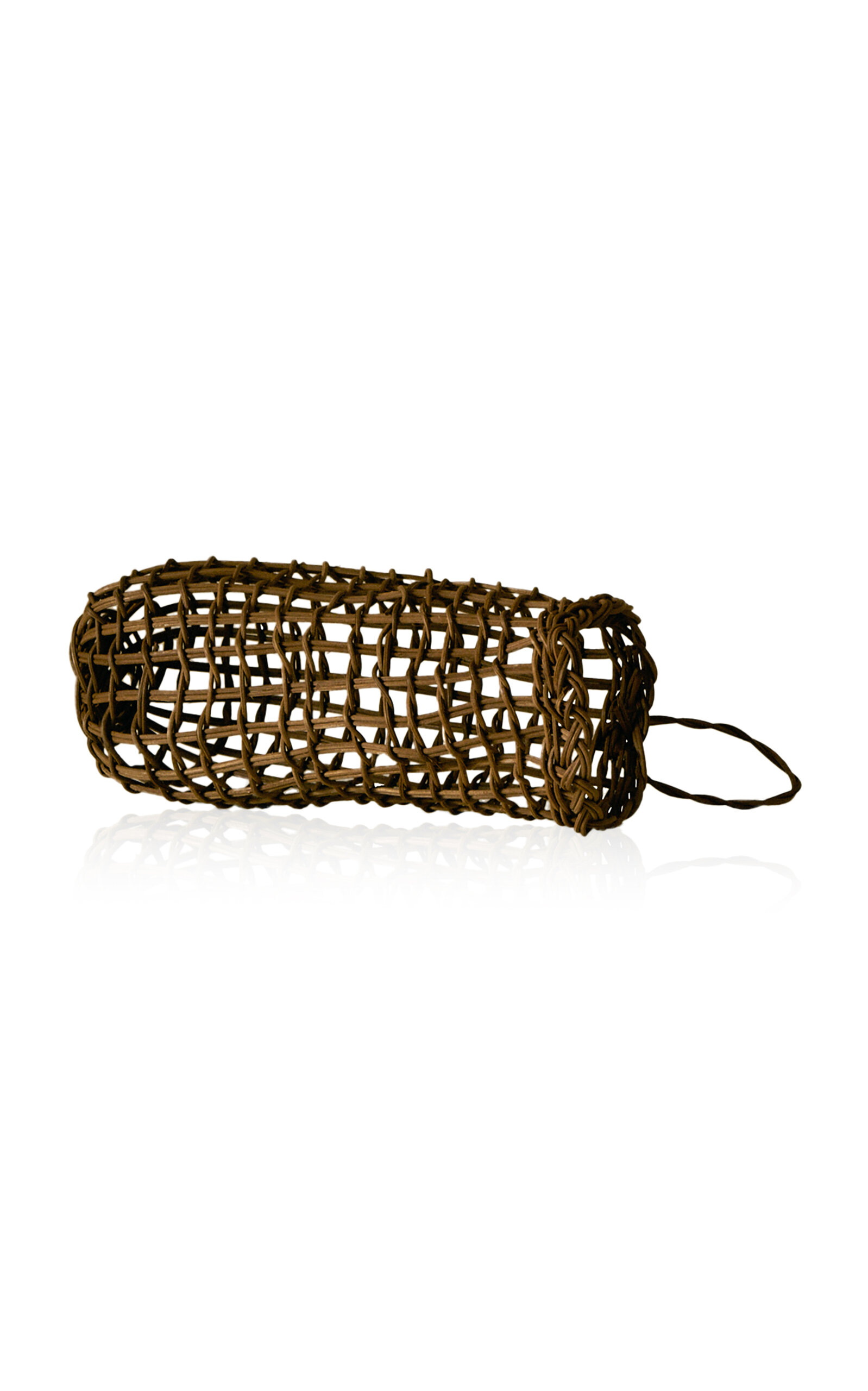 UNDERWATER WEAVING STUDIO Garlic Rattan Basket - Brown