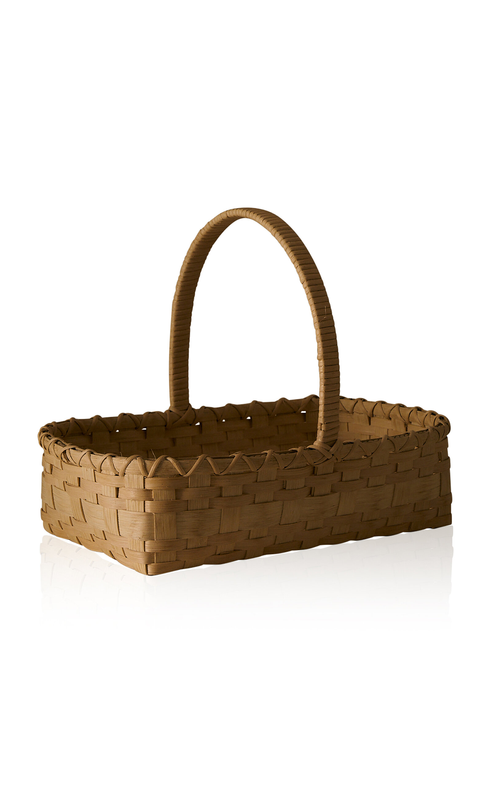 UNDERWATER WEAVING STUDIO Folk Fleur Hand Basket - Neutral