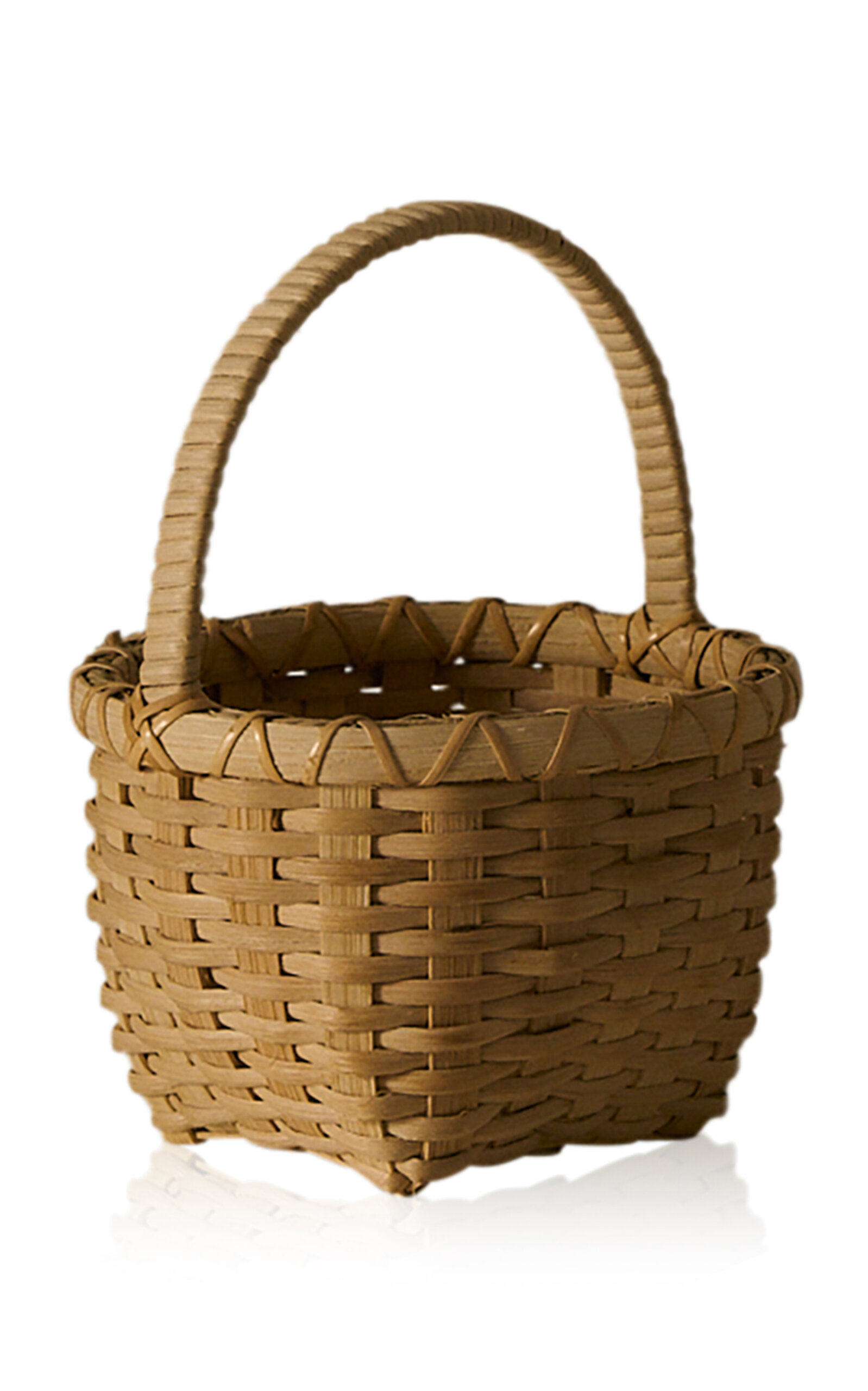 UNDERWATER WEAVING STUDIO The Small Underwater Rattan Basket - Neutral