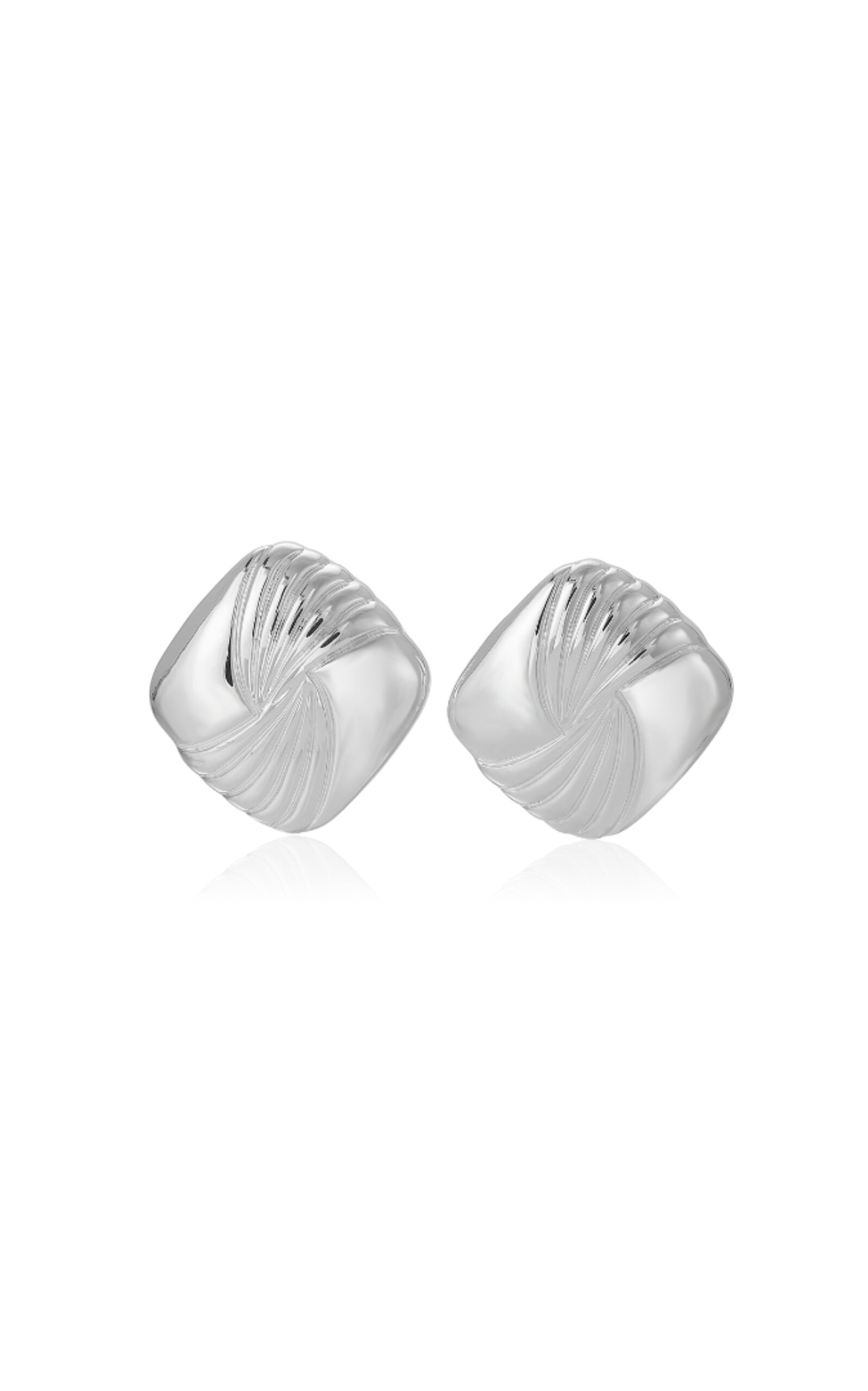 Heaven Mayhem Tabi Silver-plated Earrings In Silver